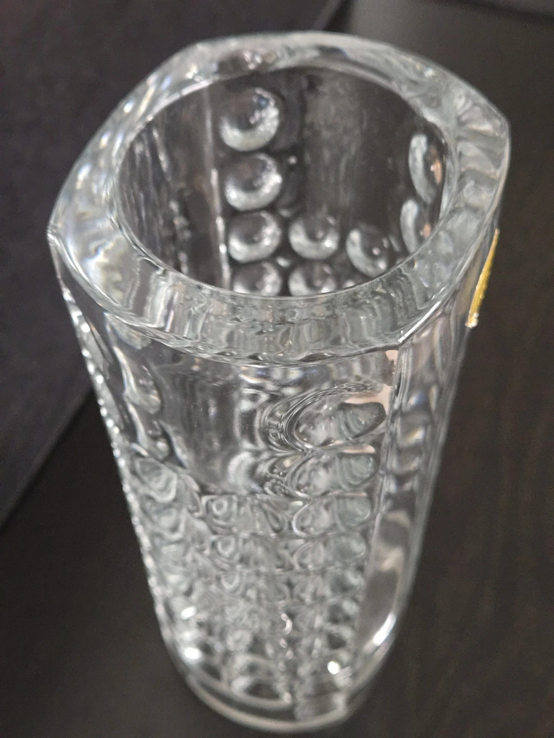Rare 1962 Czech Sklo Union 8" Bobble Glass Vase - photo 5