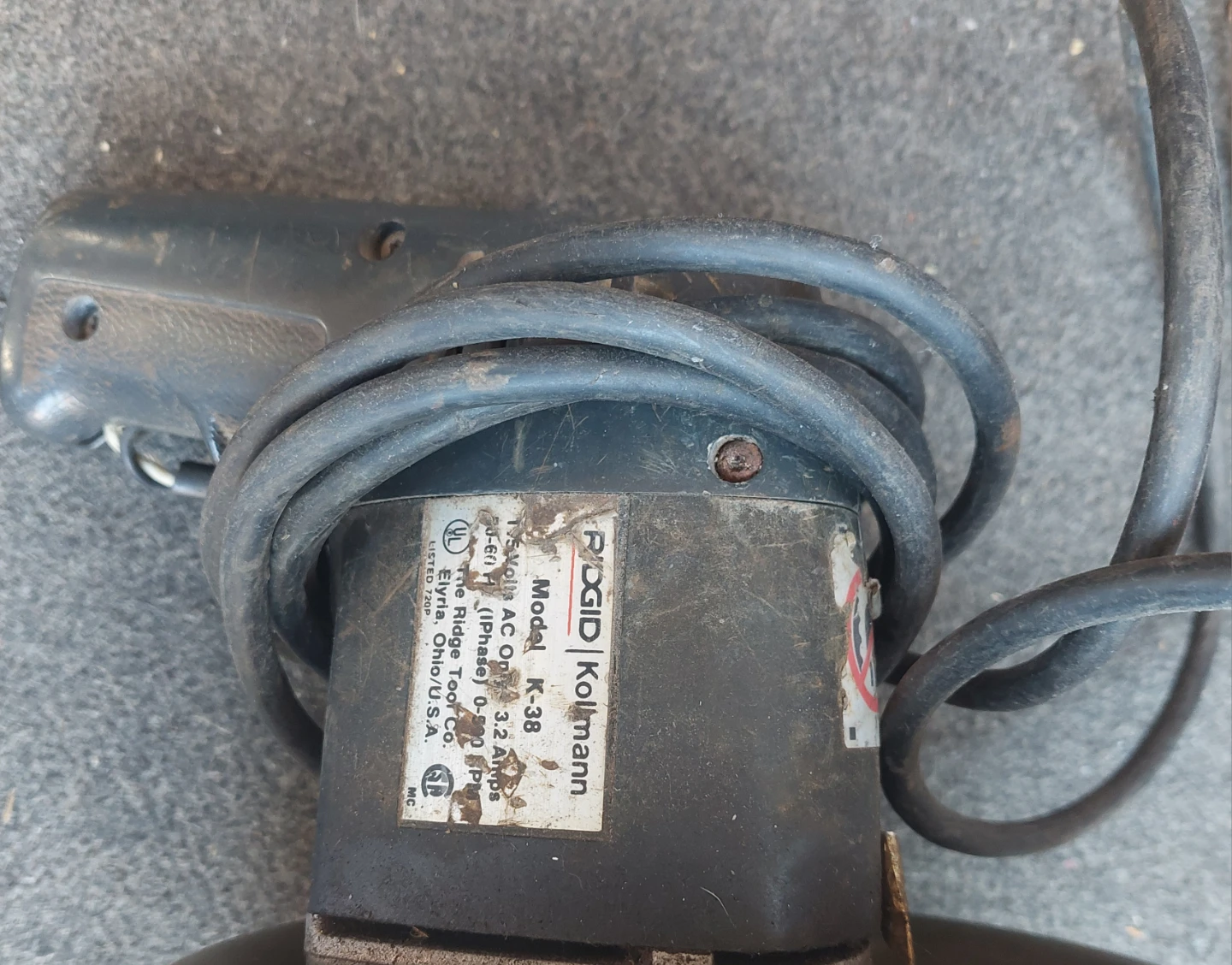 Ridgid Kollmann K-38 Drain Cleaner - photo 4