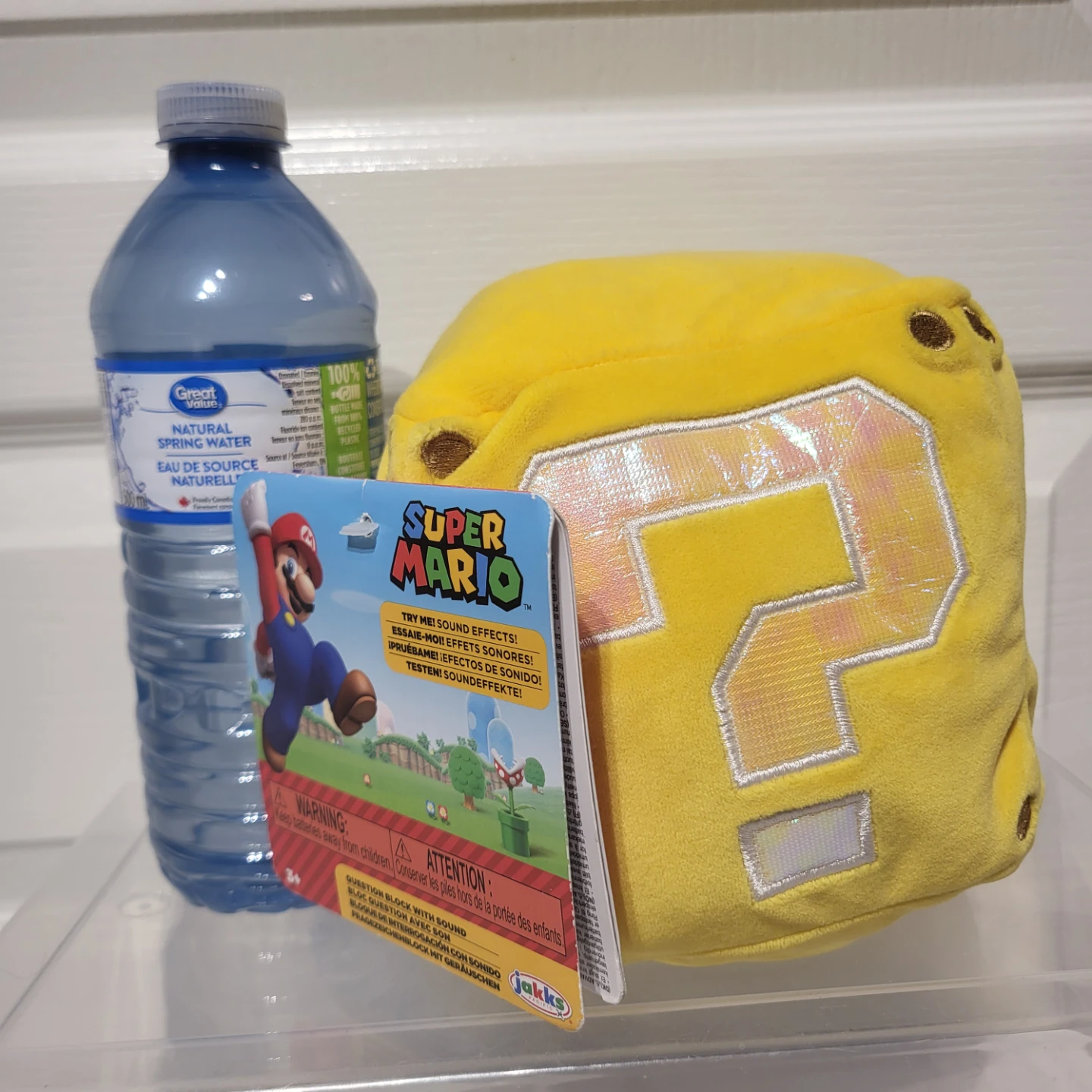 Jakks Pacific Super Mario Question Block Plush - photo 3