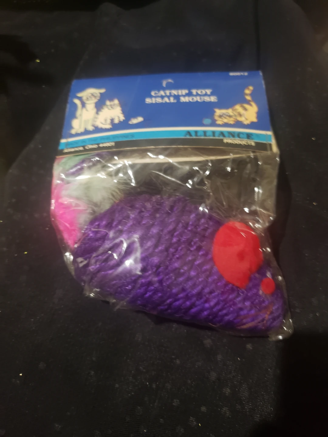 Alliance Catnip Toy Sisal Mouse