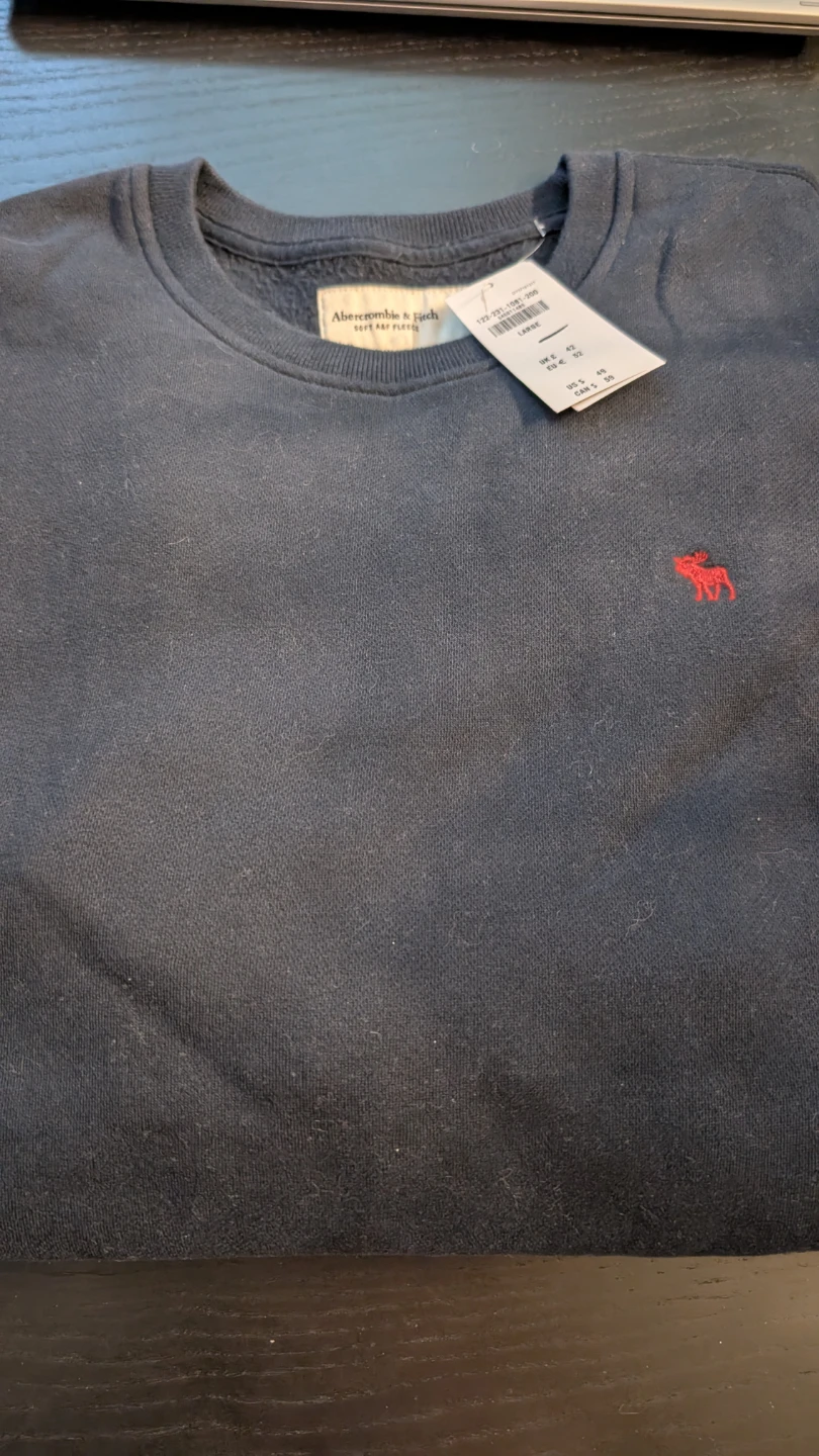 Abercrombie & Fitch Soft A&F Fleece Sweatshirt - Large