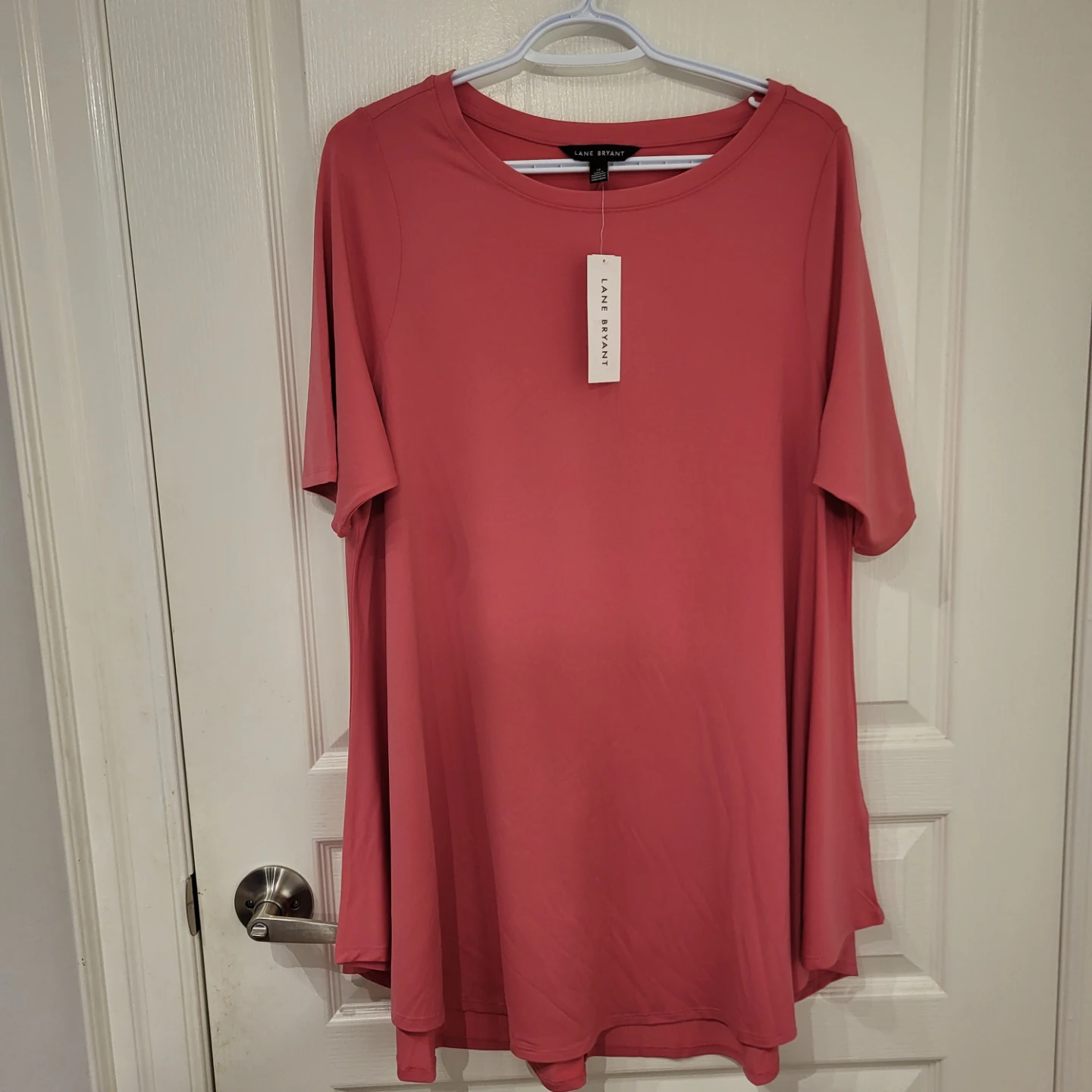 Plus Size Lane Bryant Alonna Pink Tunic Top