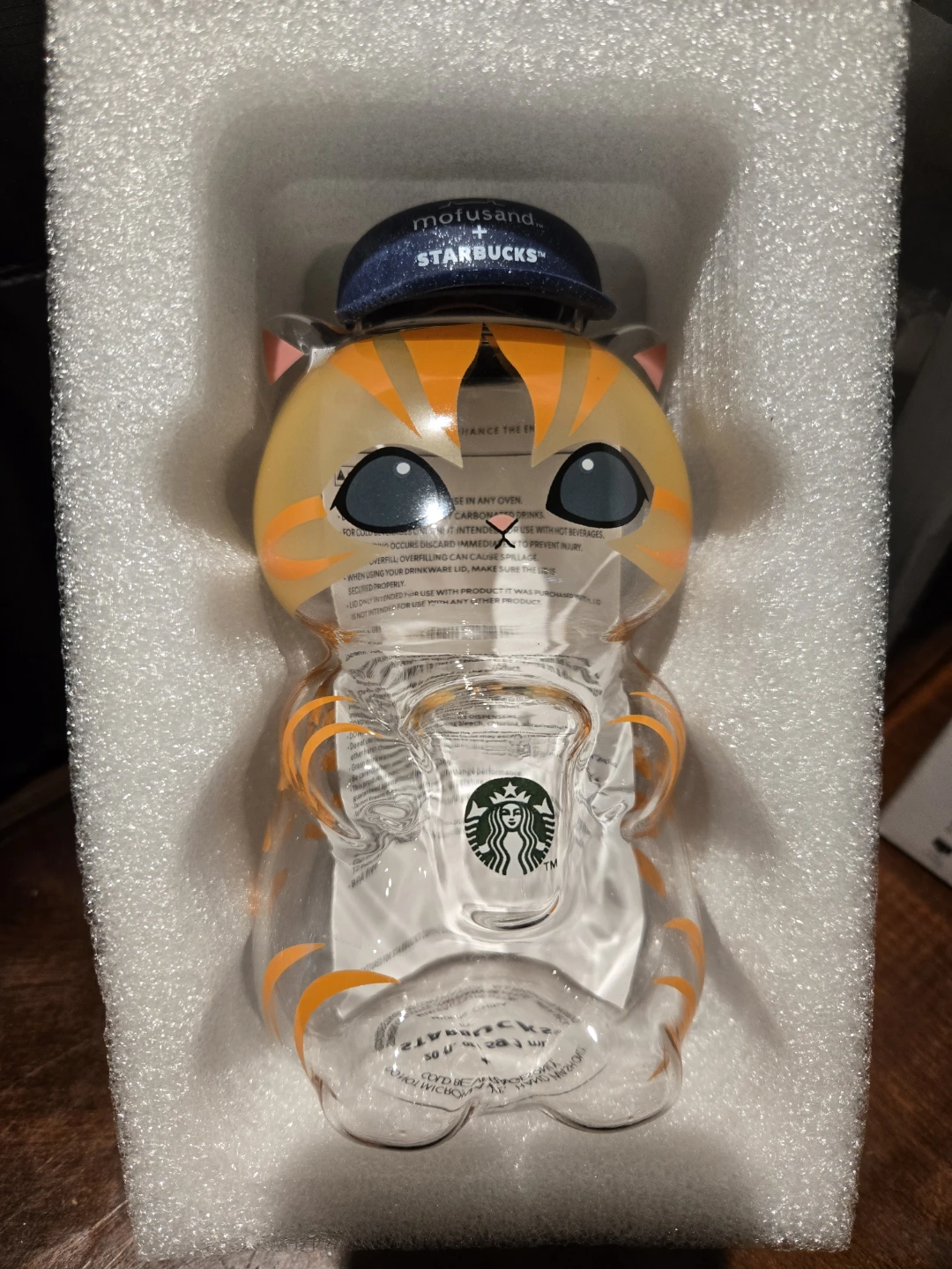 Starbucks x Mofusand Glass Cup