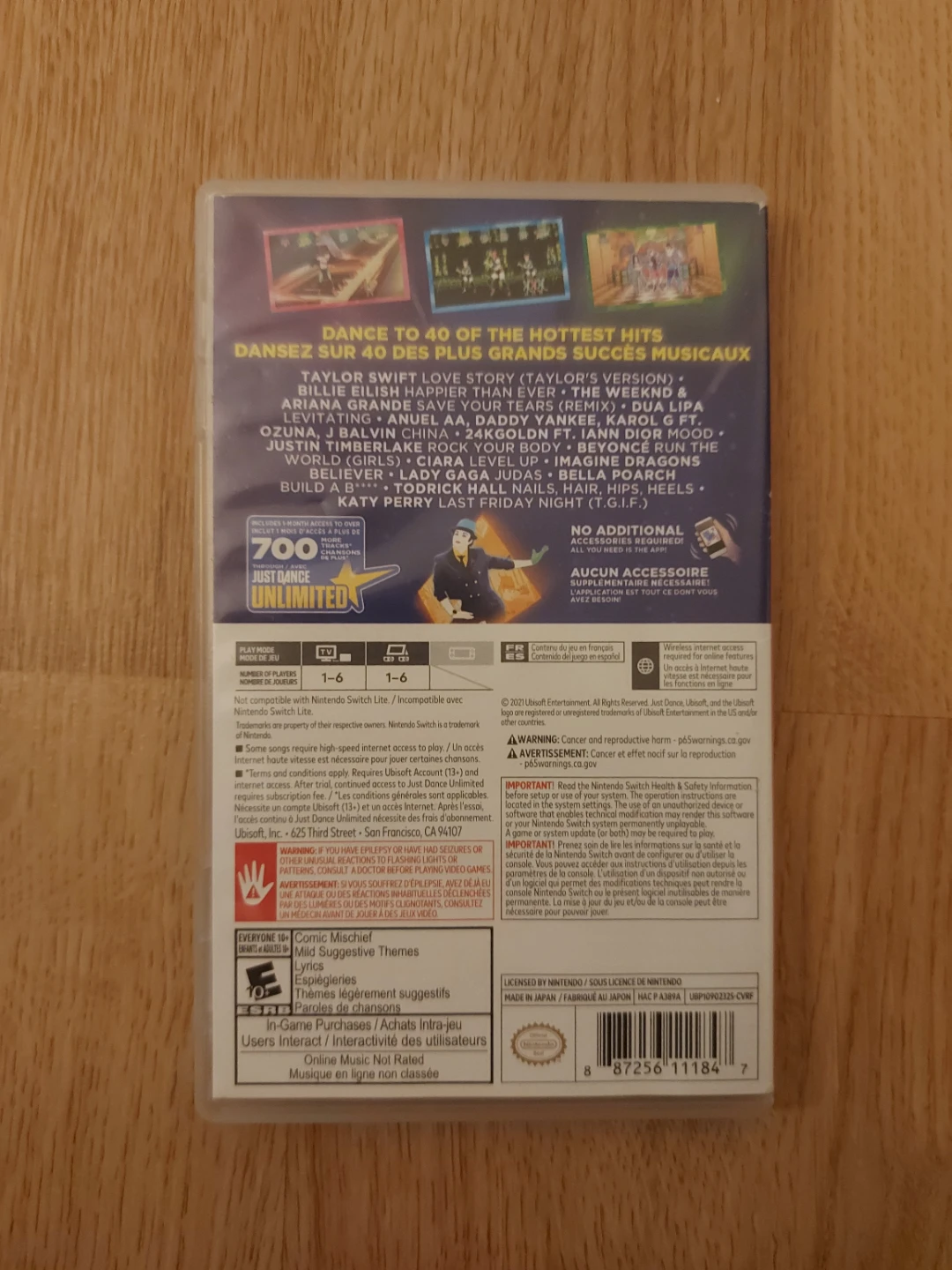 Just Dance 2022 for Nintendo Switch