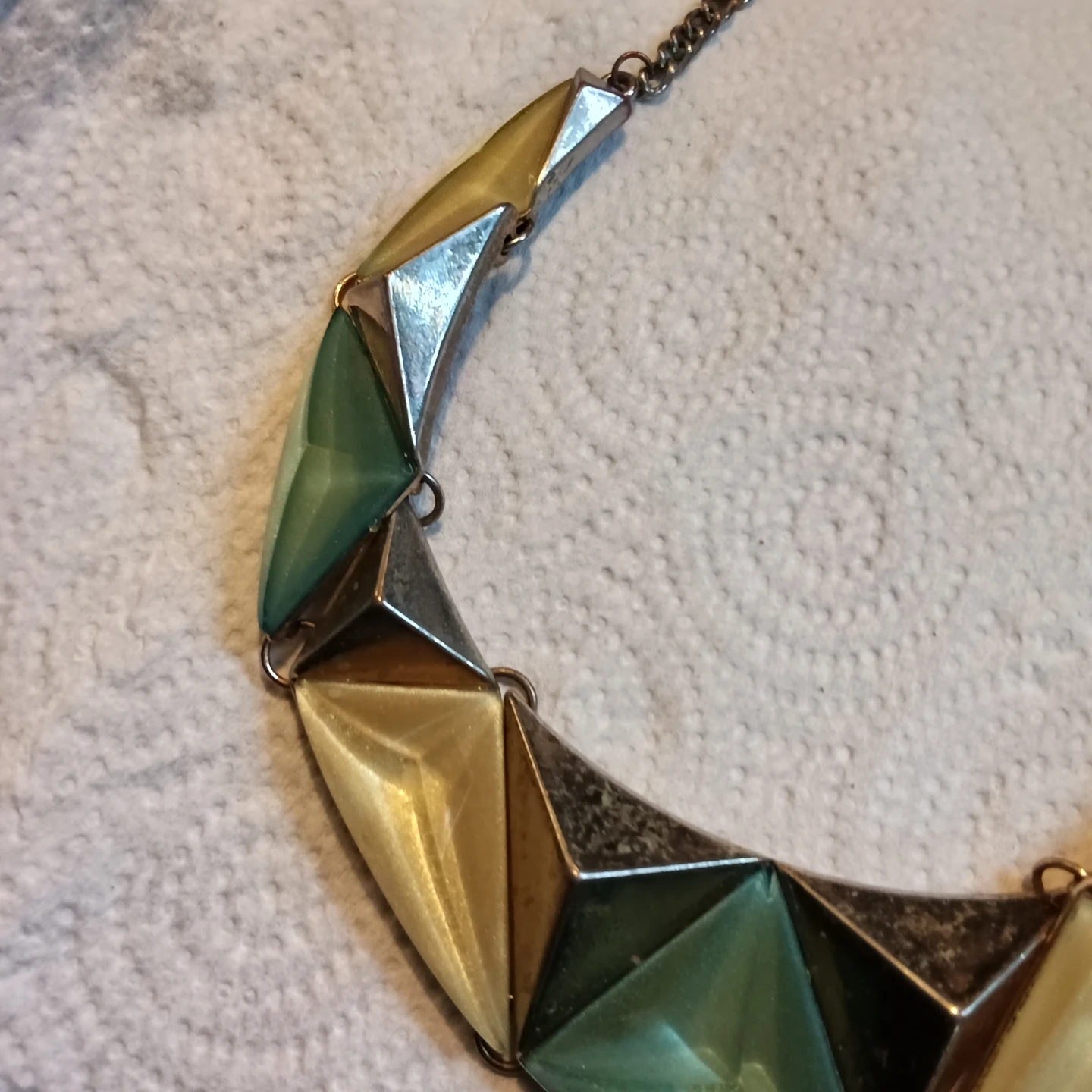 Vintage Cookie Lee Geometric Triangle Bib - photo 3