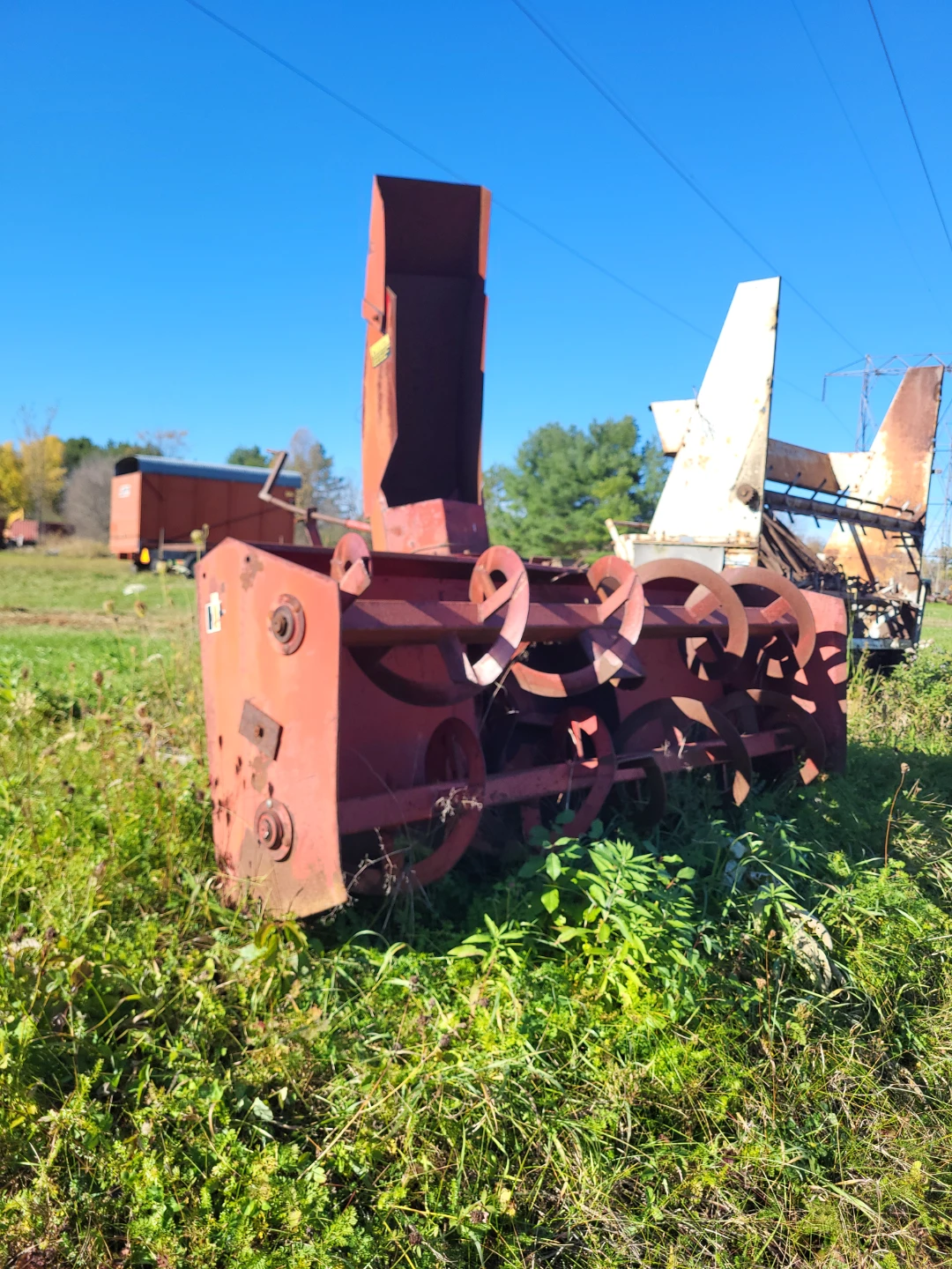 International 80 Snowblower