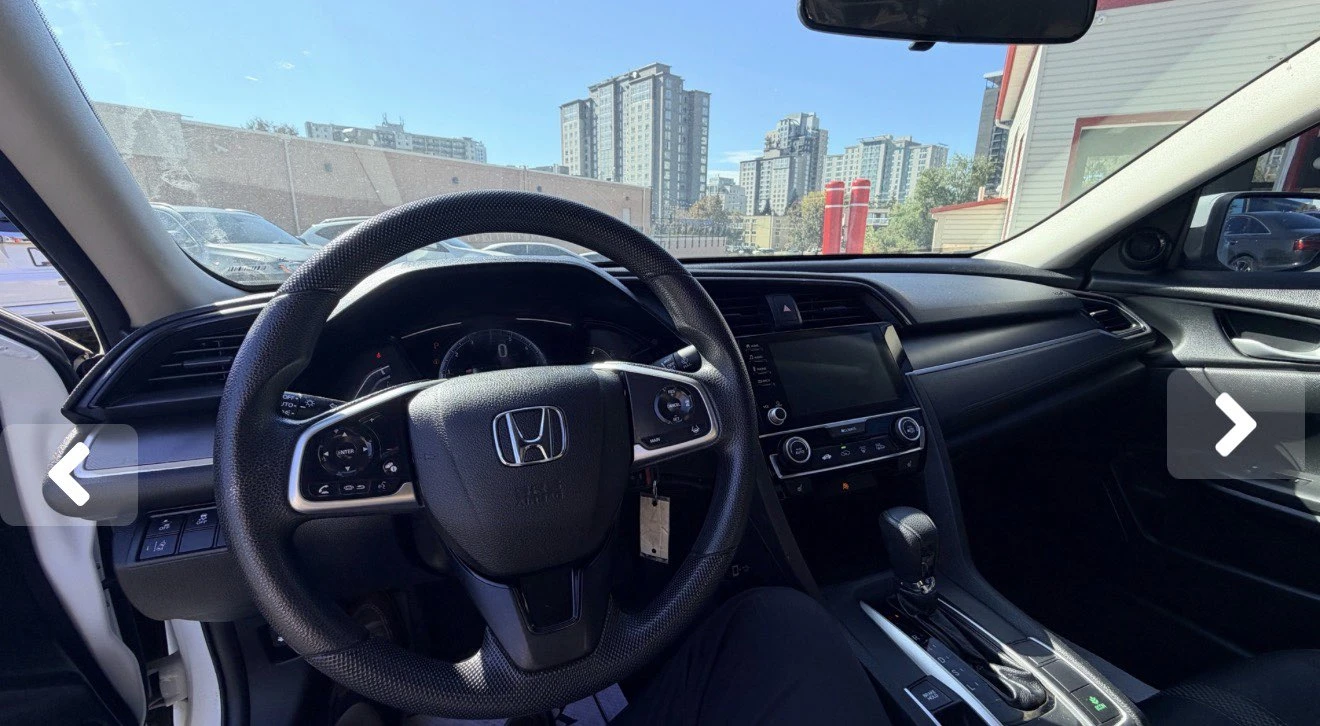 2019 White Honda Civic Sedan - photo 4