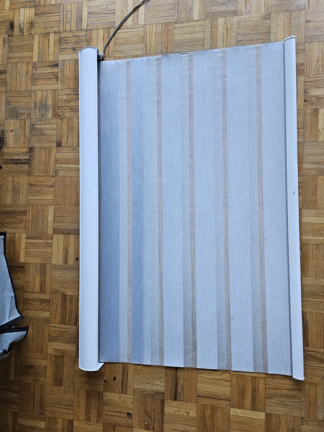 Grey Zebra Roller Blind