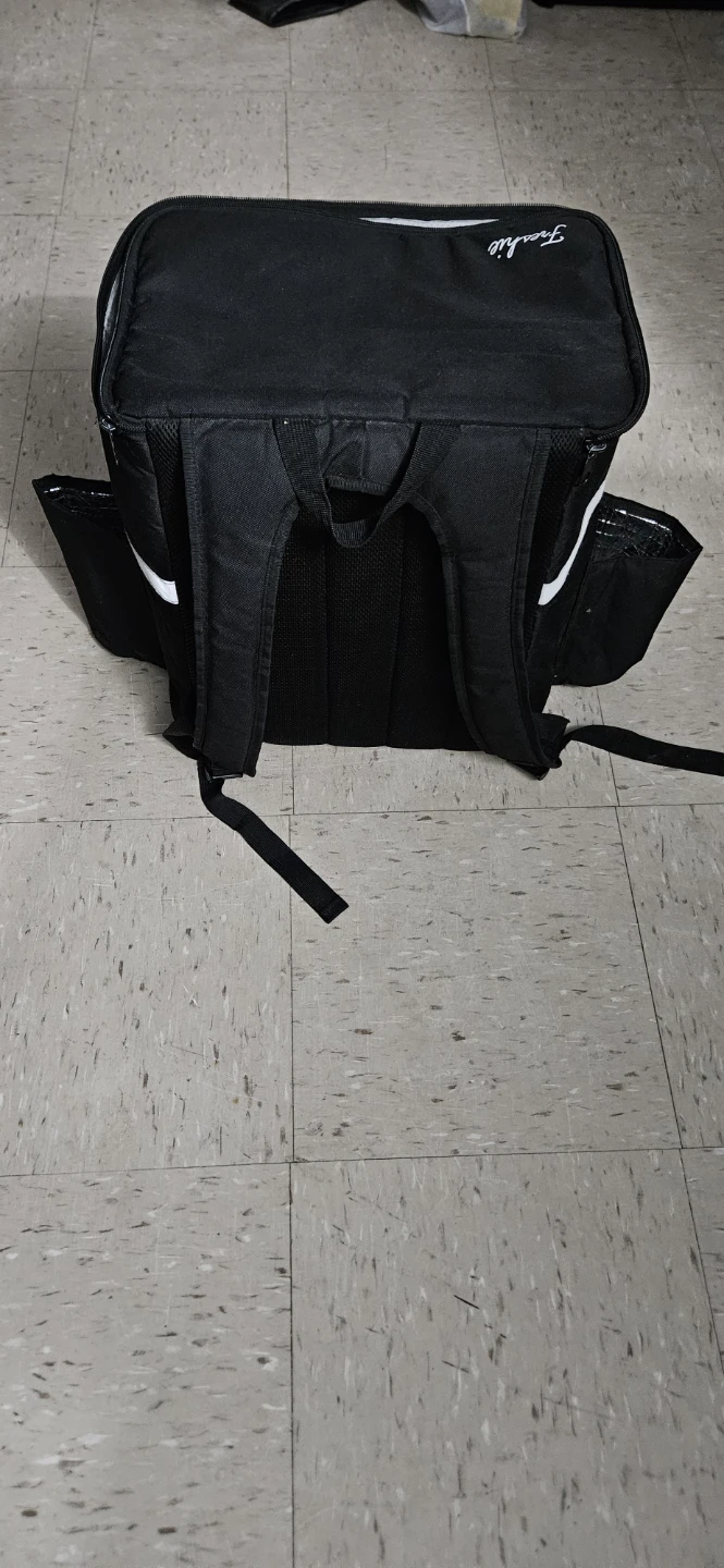 Freshie Insulated Food Delivery & Cooler Bag – Hot/Cold – Black - photo 4