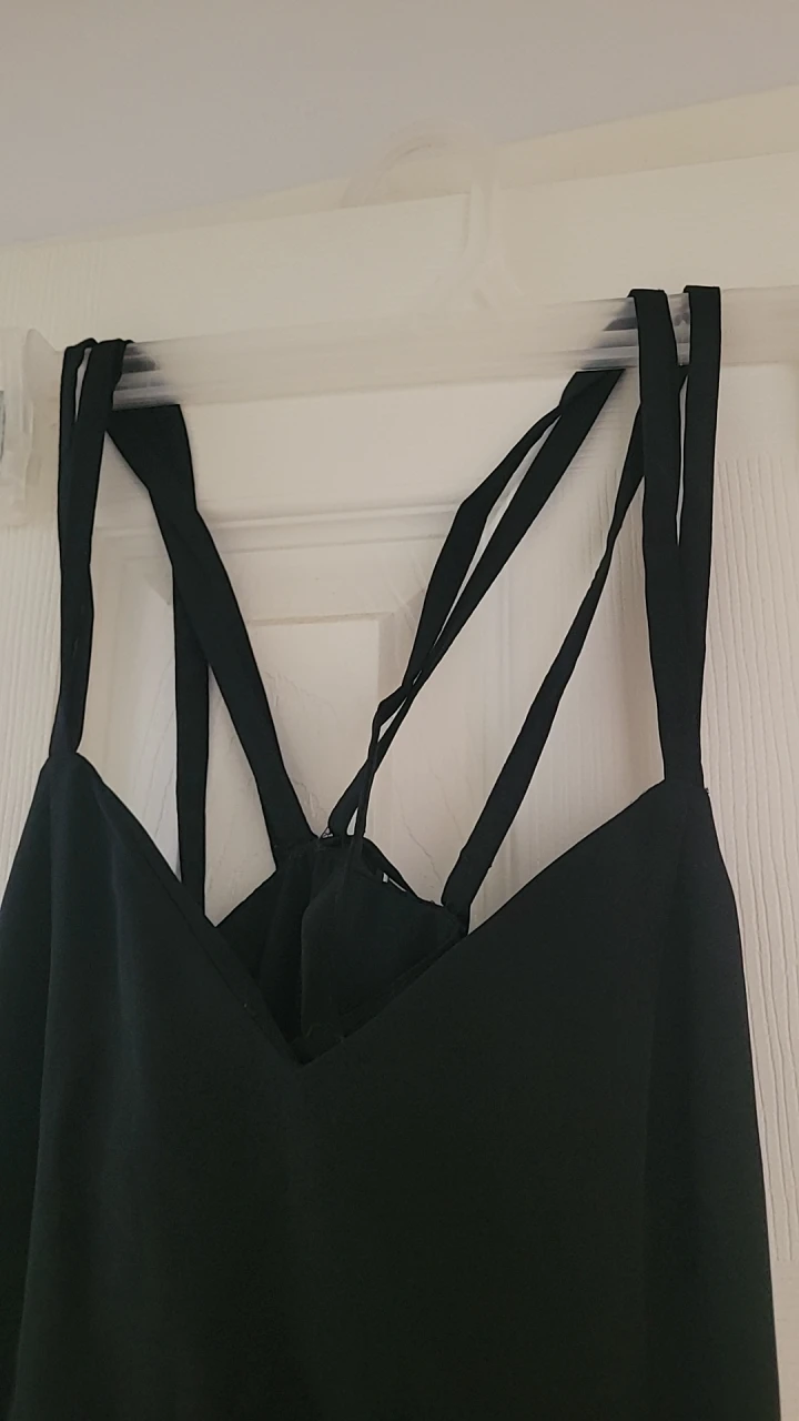 Dellon black maxi dress