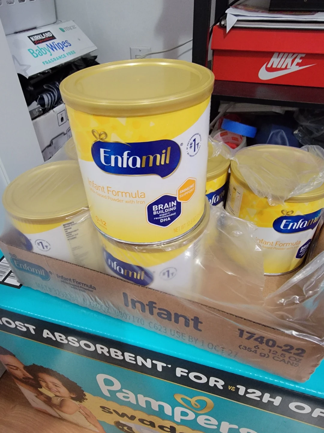 Vendo 6 botes de leche $20 por bote