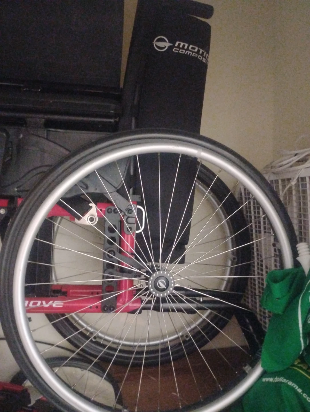 Motion Composites Wheelchair - Red