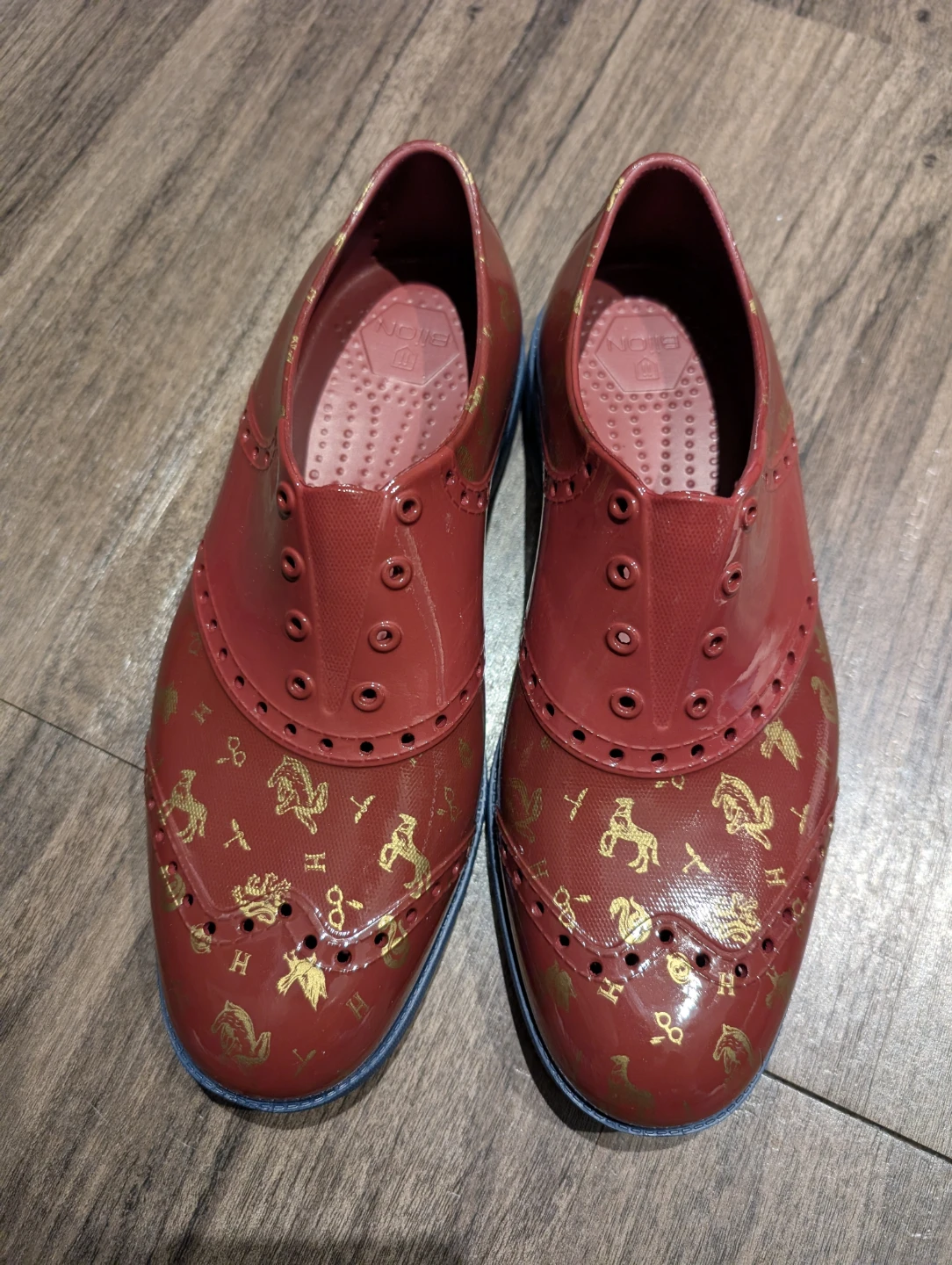 Biion Harry Potter Wingtip spikeless golf shoes. New - photo 3