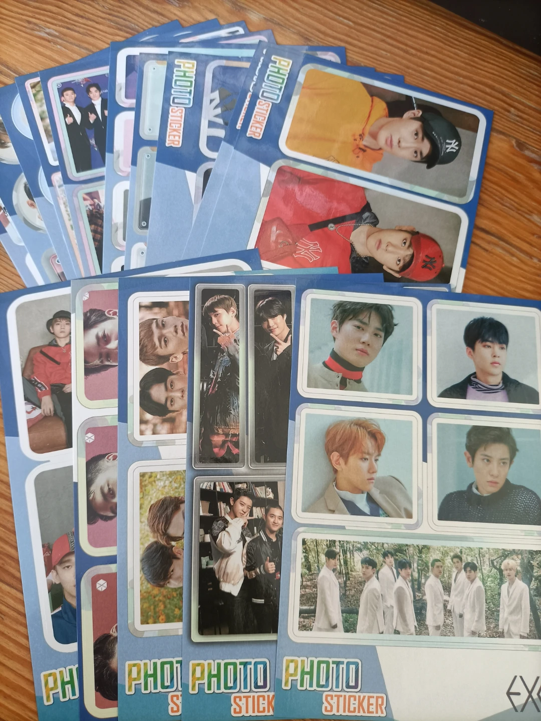 EXO Photo Sticker Set - 16pcs - photo 2