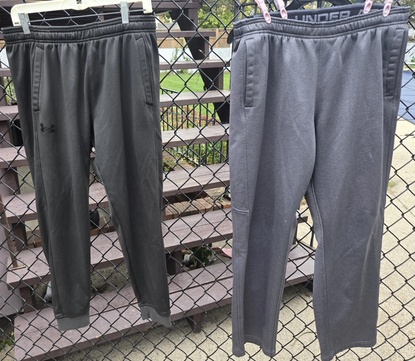 COLDGEAR Under Armour Men's Large Fleece Joggers.  EUC.