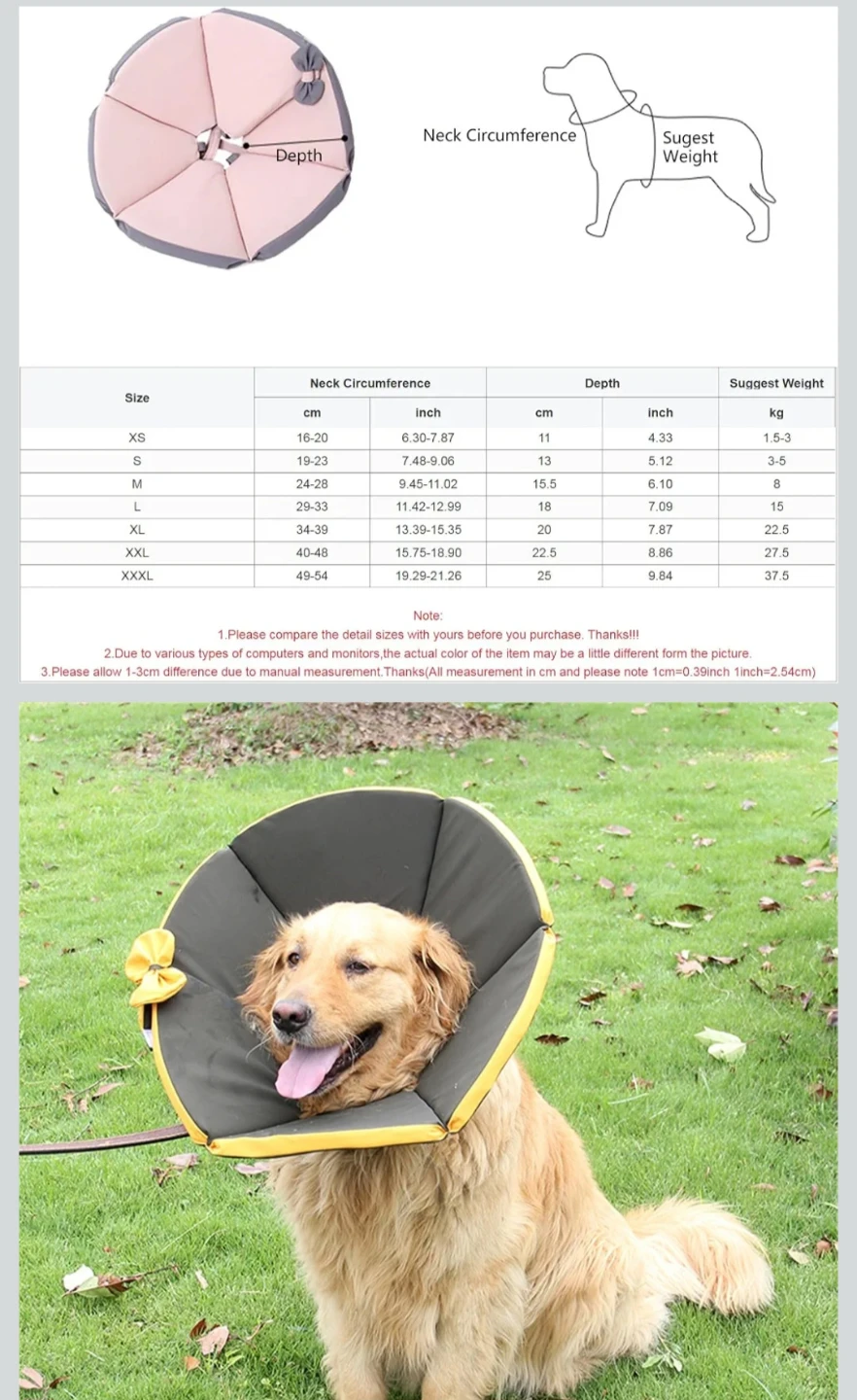 New Soft Pet Recovery Collar Size XXL - photo 2