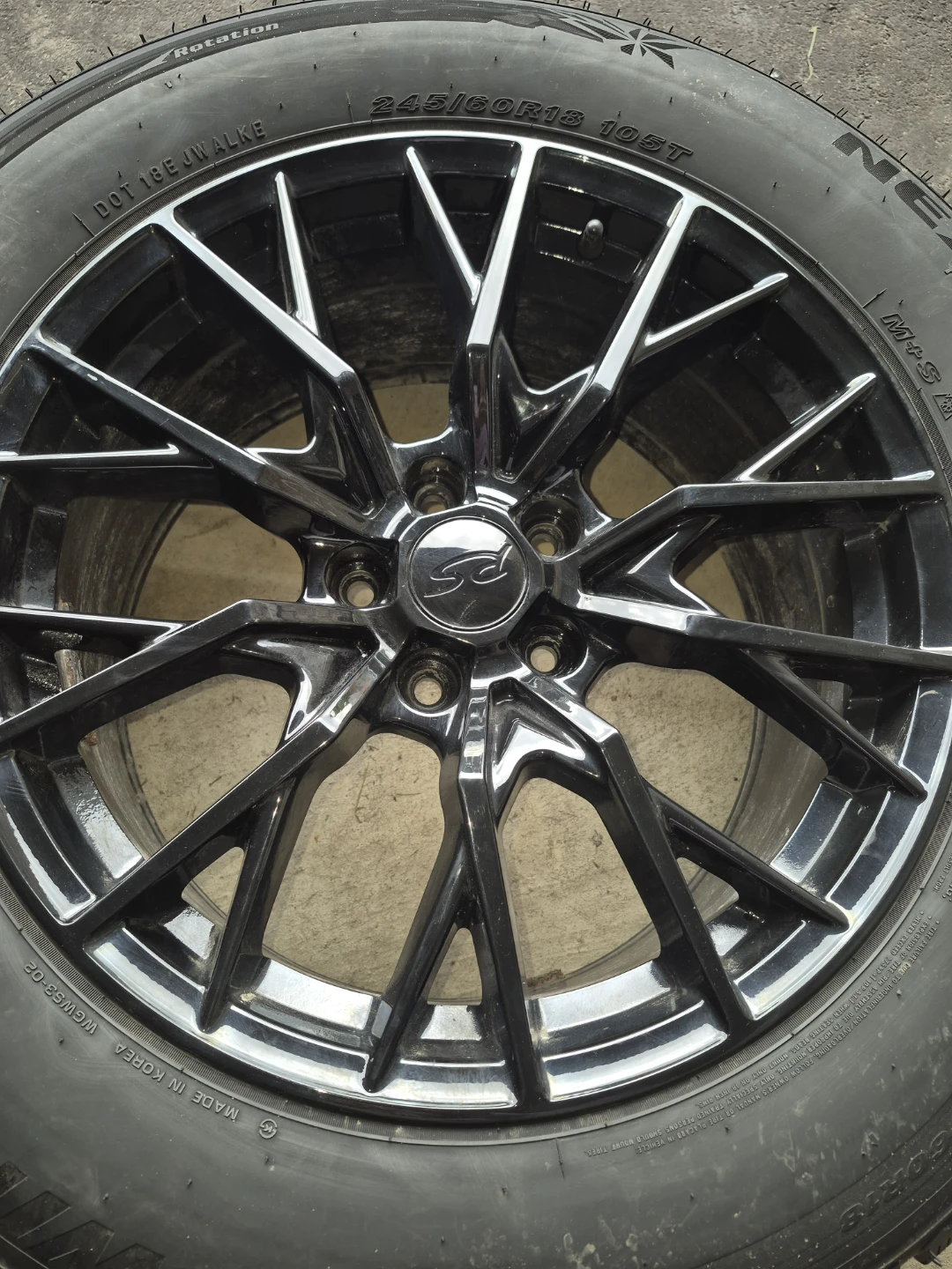 Set of 4 Nexus Winguard Sport 2 Tires on Rims
