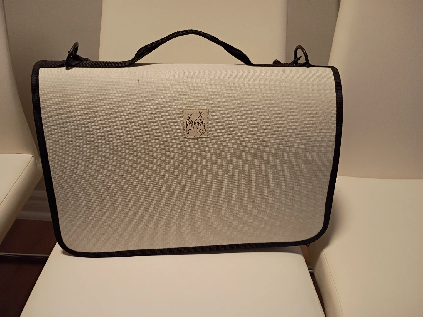 Off-white pet carrier bag - photo 2