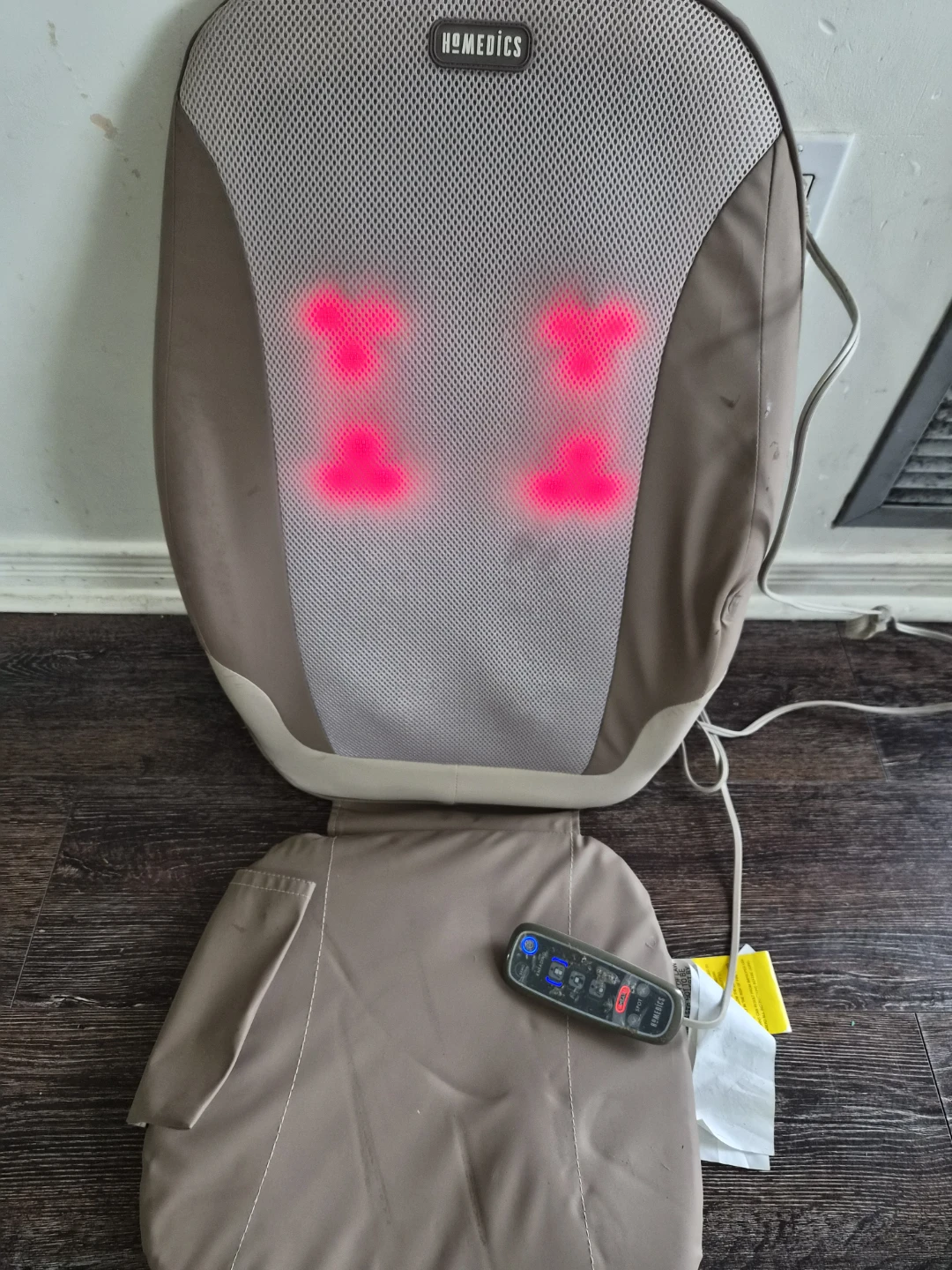 HoMedics Shiatsu Massage Chair Pad - photo 3