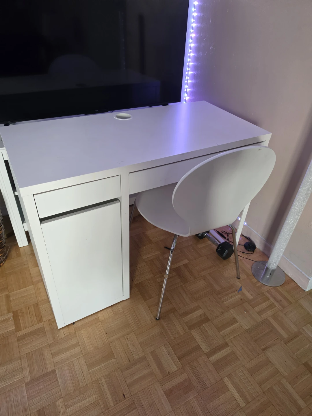 ikea Desk with drawer and cupboard&chair - photo 2