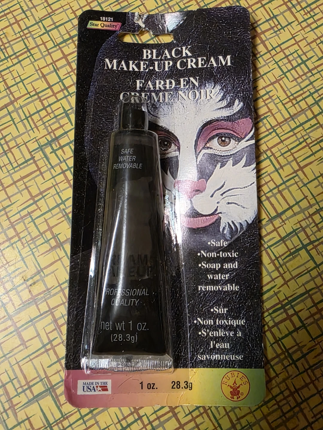 (OLD) Rubies Black Make-up Cream 28.3g