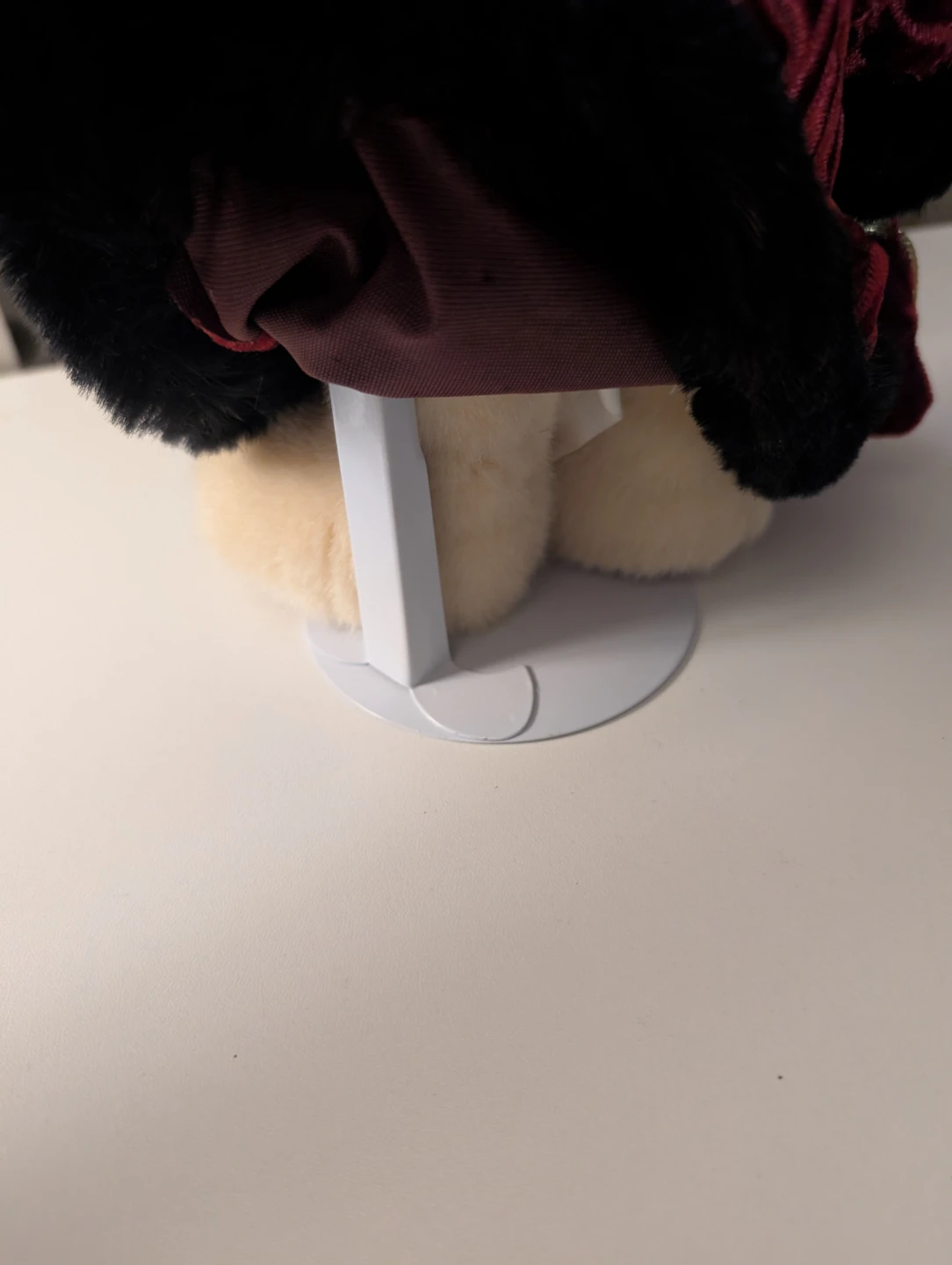 Russ Berrie Plush Teddy Bear with Burgundy Coat - photo 3