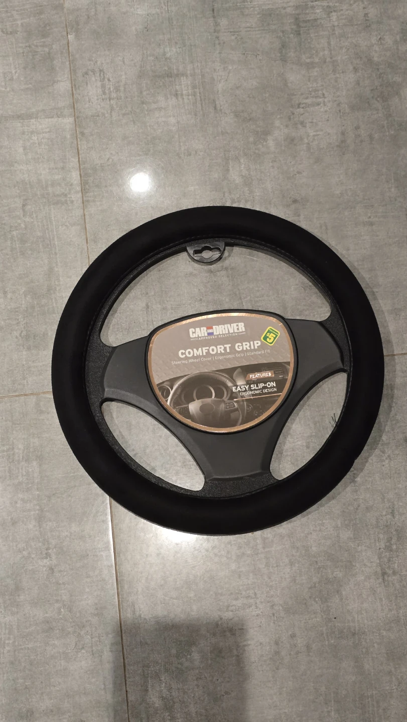 Car and Driver Comfort Grip Steering Wheel Cover