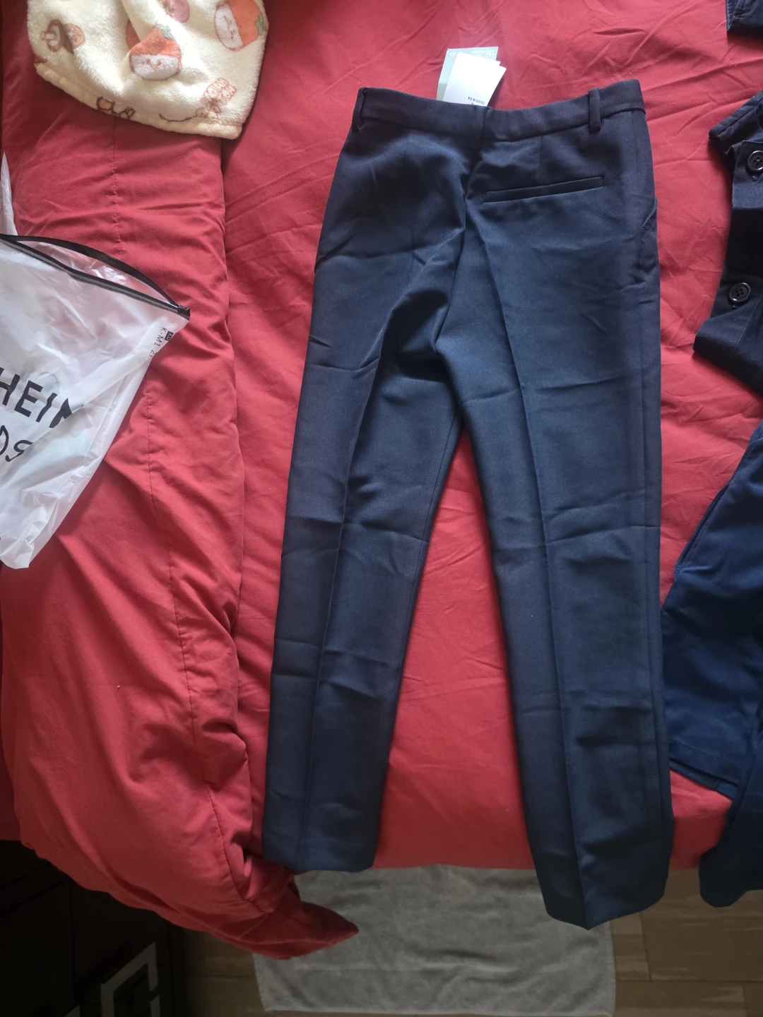 Children's Navy Dress Pants and Skirt Set - photo 2
