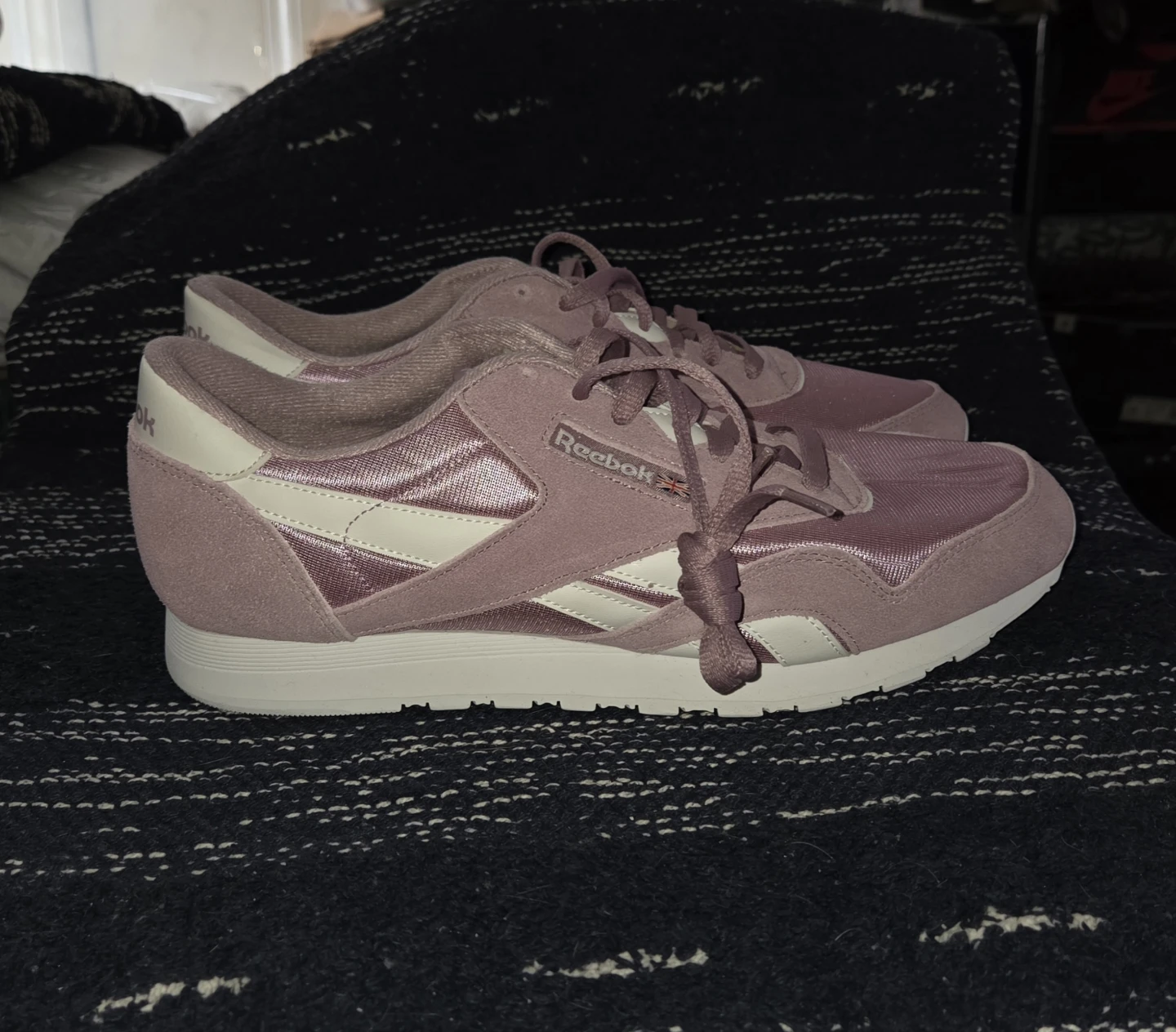 Reebok Classic Nylon & Suede Sneaker in a Men's 12½ - photo 5