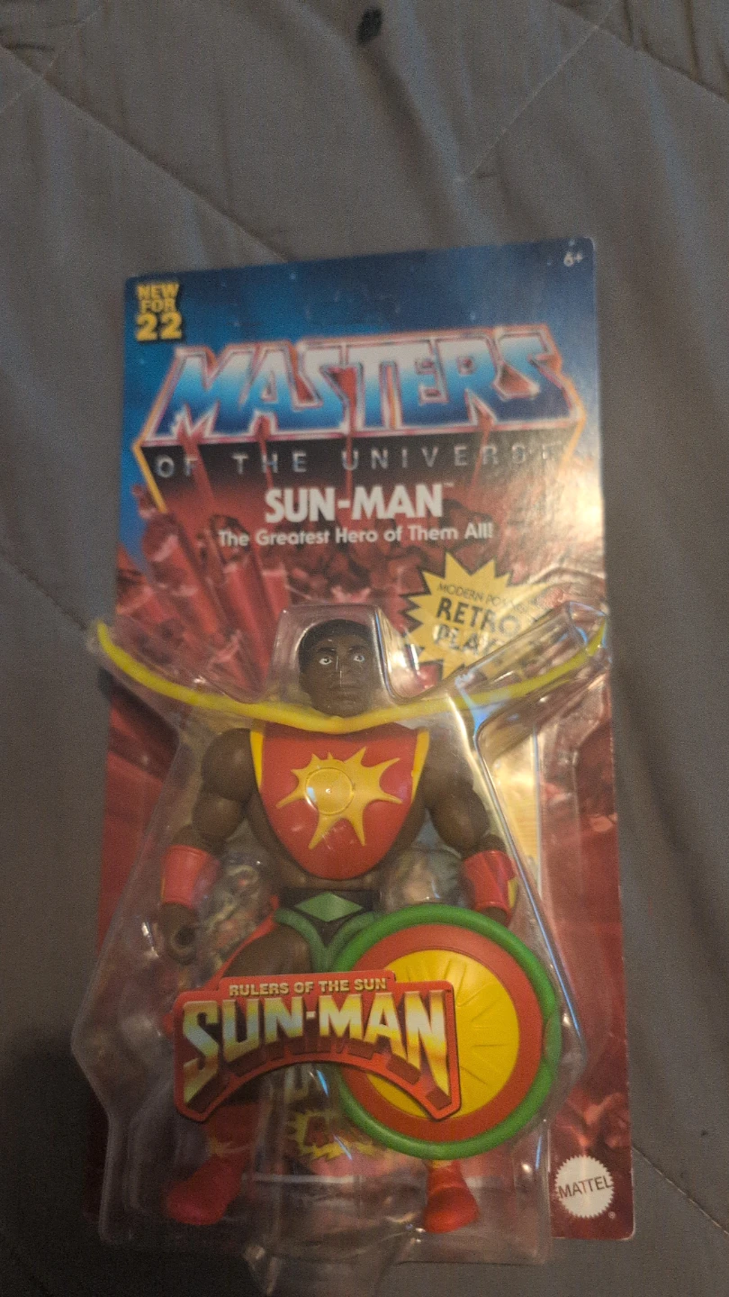 Masters of the Universe Sun-Man Action Figure