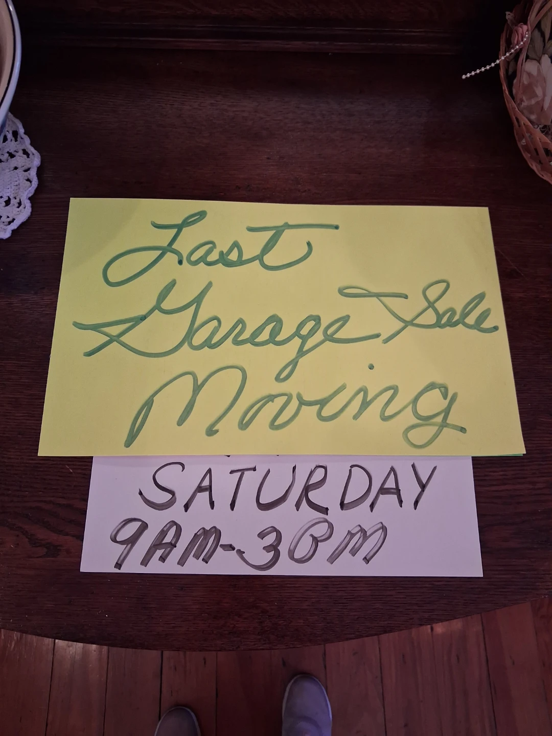 GARAGE MOVING SALE  THE LAST ONE