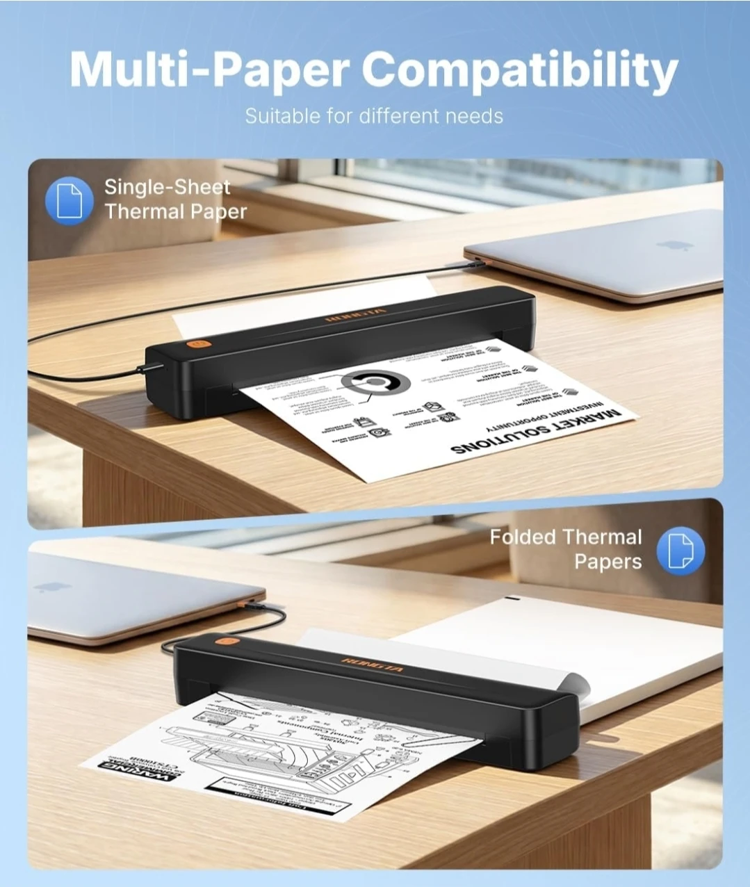 Rongta F11 Portable Thermal Printer - photo 4