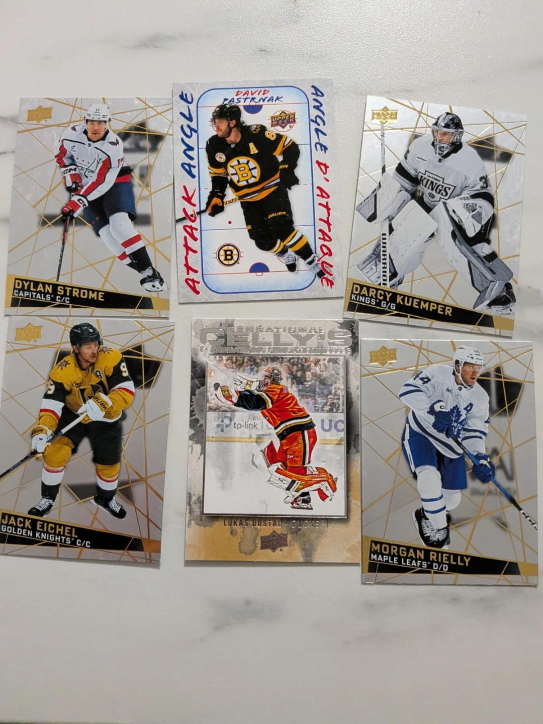 Set of 6 Tim Hortons 2026-2027 NHL Collector Series Cards