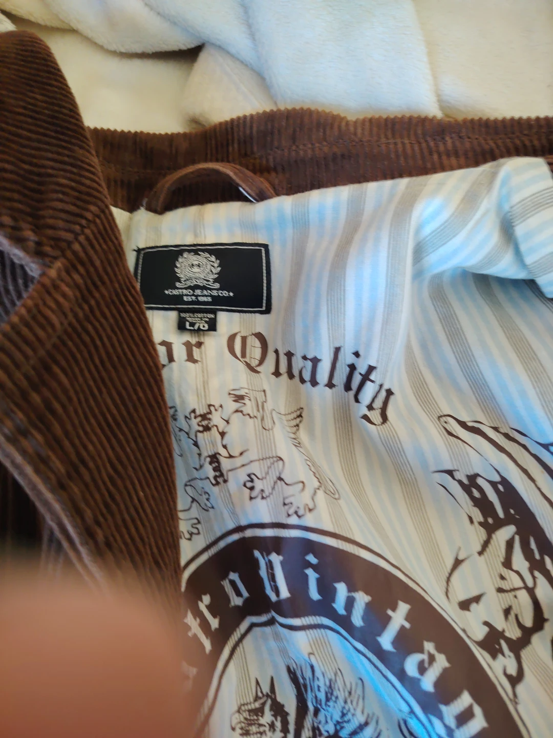 Castro Jeans Co. Brown Corduroy Jacket - photo 2