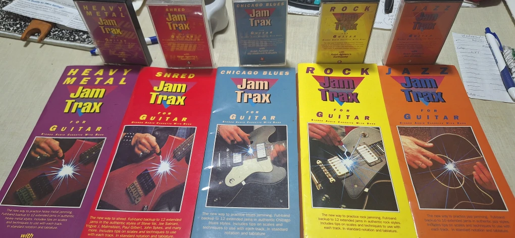 Jam Trax for Guitar Cassette and Book Set - 5 Volumes - photo 2