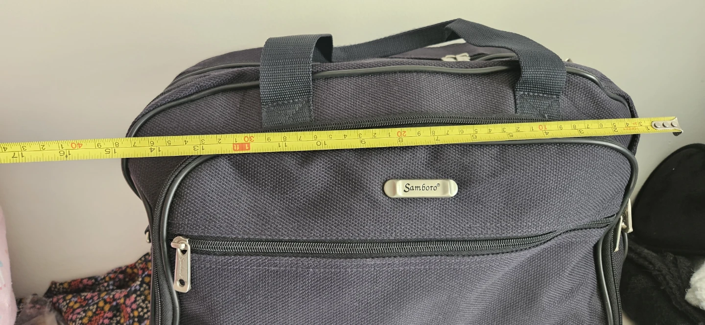 Samboro Black Rolling Laptop Bag - photo 5