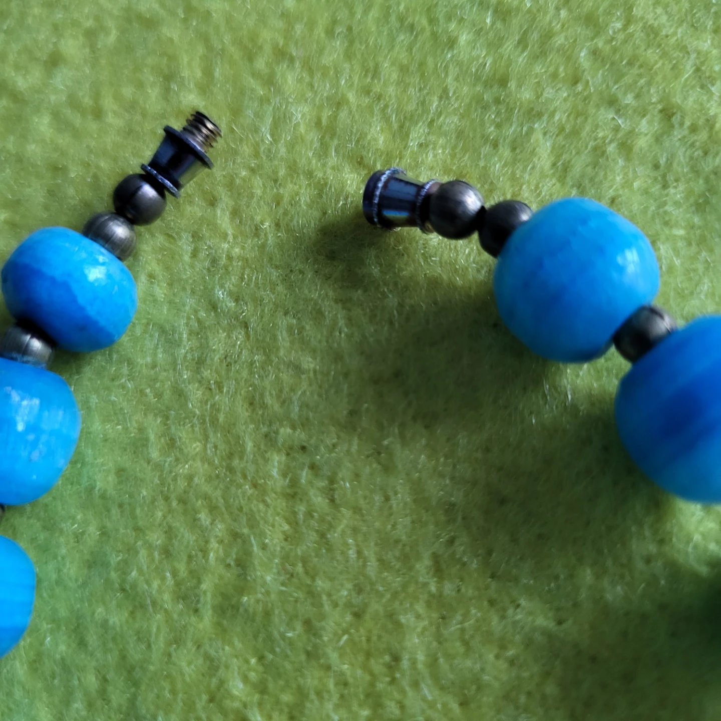 Blue Beaded Necklace - photo 3