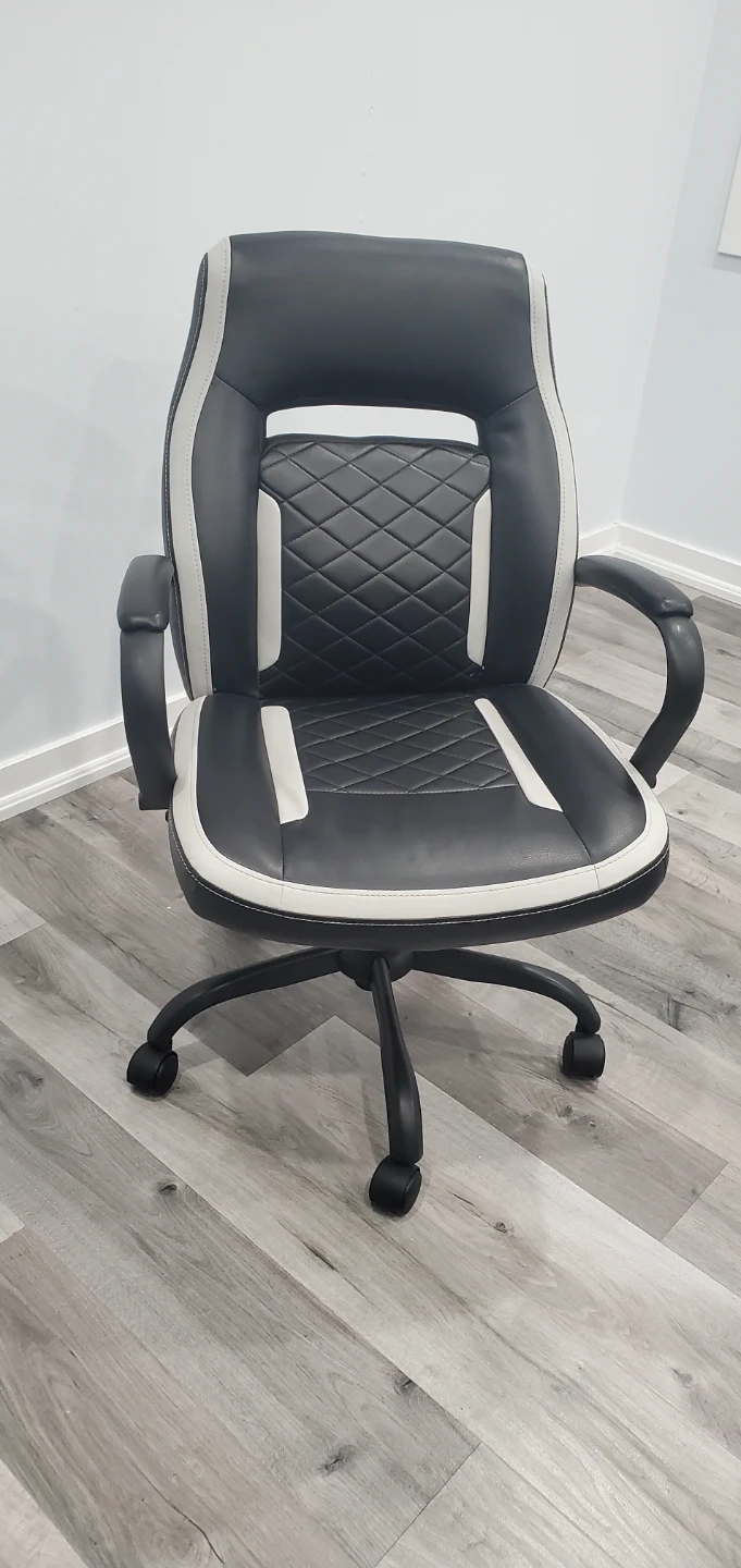 True Innovations - Black & White Office Task Chair - photo 2