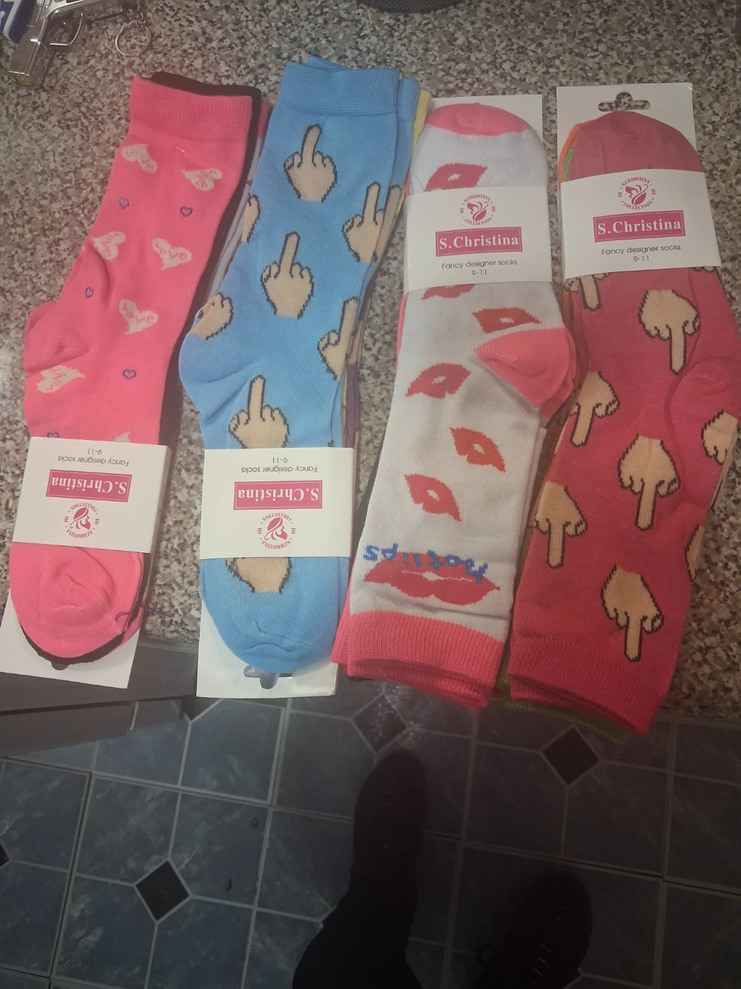 New S.Christina Patterned Socks and bucket hats - photo 4