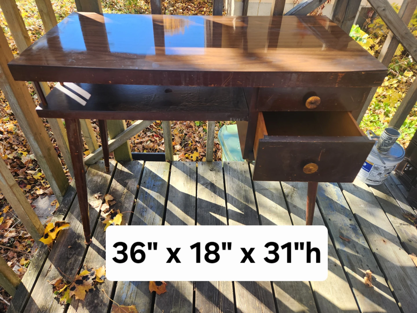 Vintage Mid-Century Modern Desk