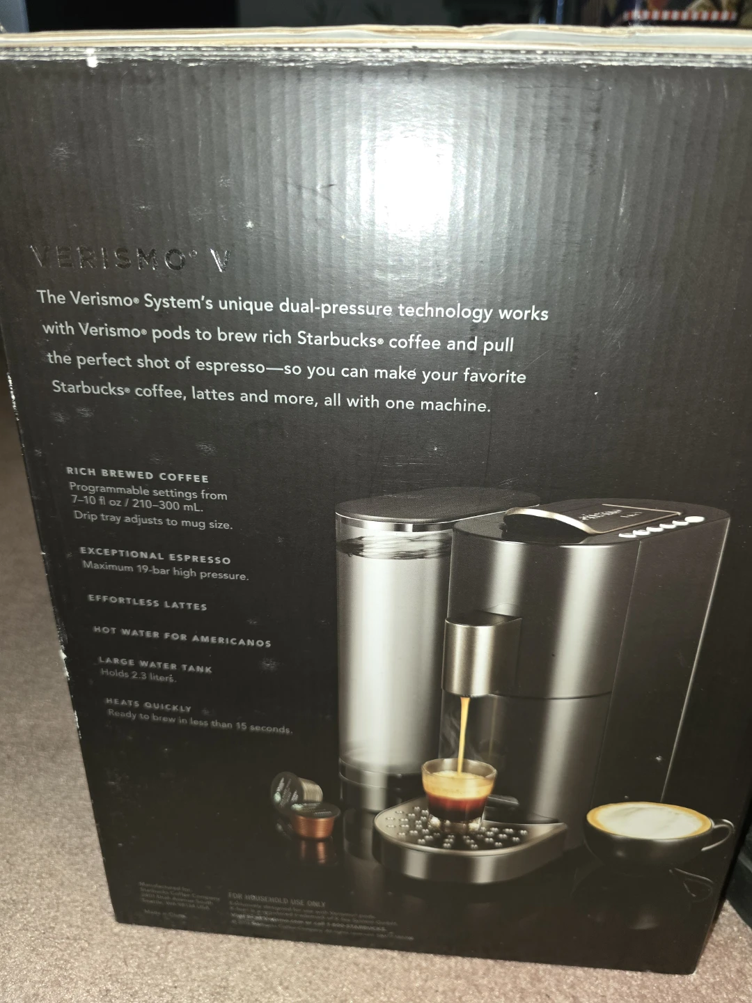 Starbucks Verismo V Coffee Machine