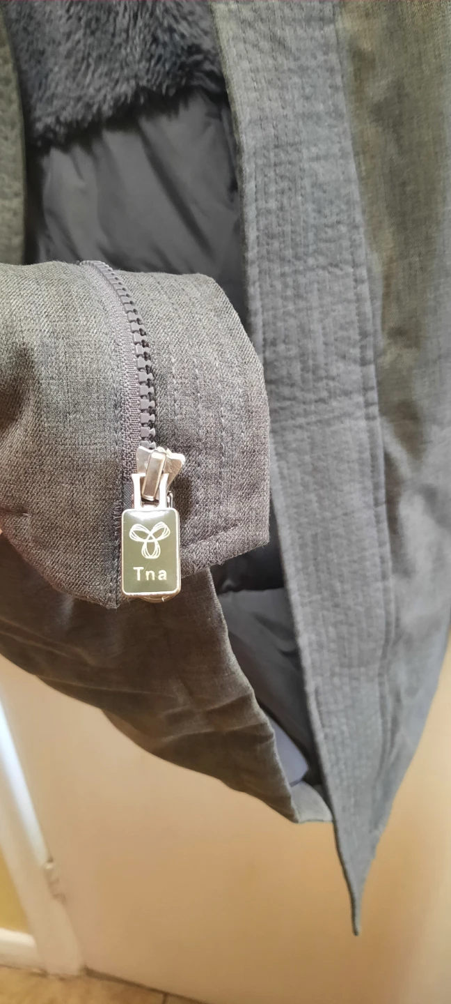 Tna Summit Parka Charcoal Size Small - photo 5