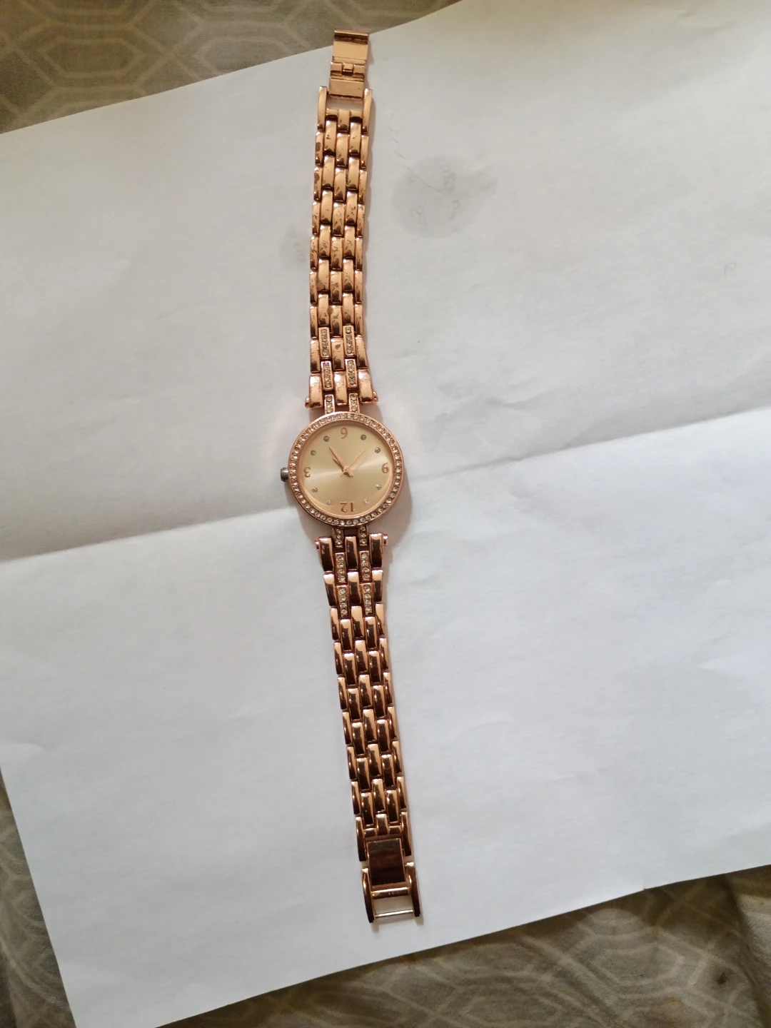 Charter Club Rose Gold Tone Women's Watch
