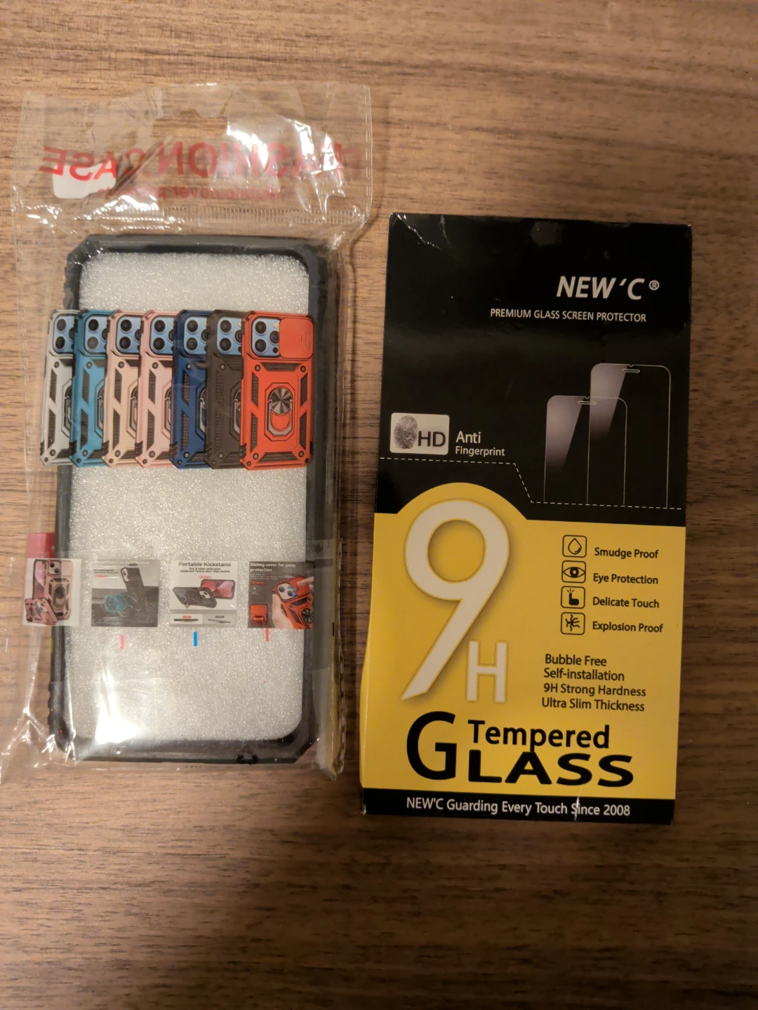 S22 screen protector&case
