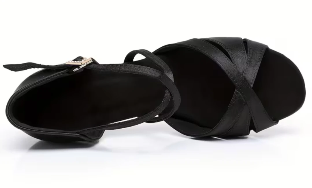 Women's Black Latin Dance Shoes - photo 3