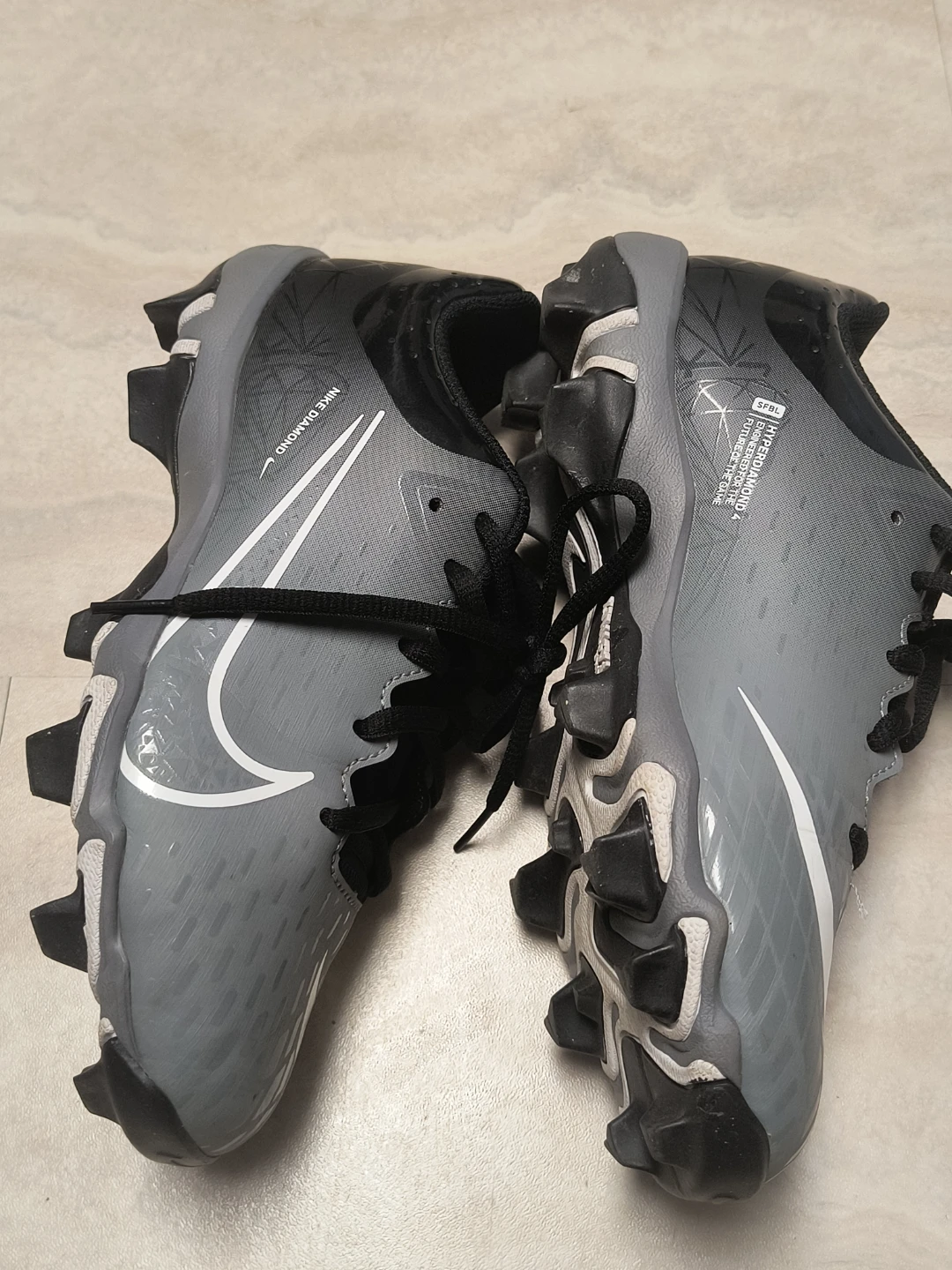 Nike Hyperdiamond 4 Baseball Cleats - Size 5.5Y - photo 2