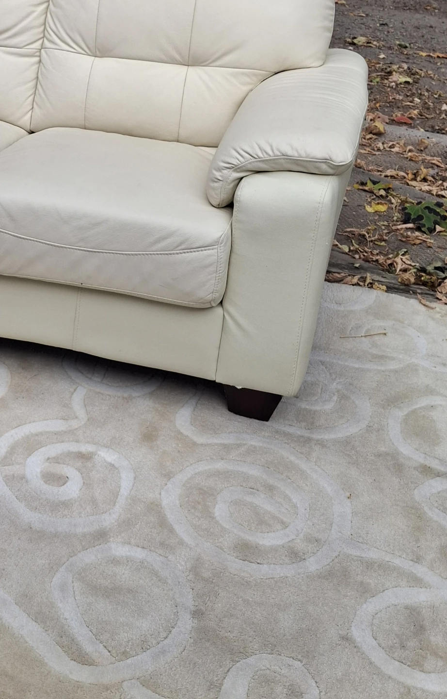LEATHER 2 SEATER COUCH - photo 4