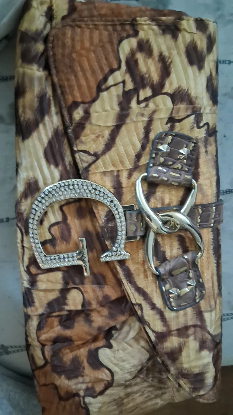 Guess Animal Print Clutch