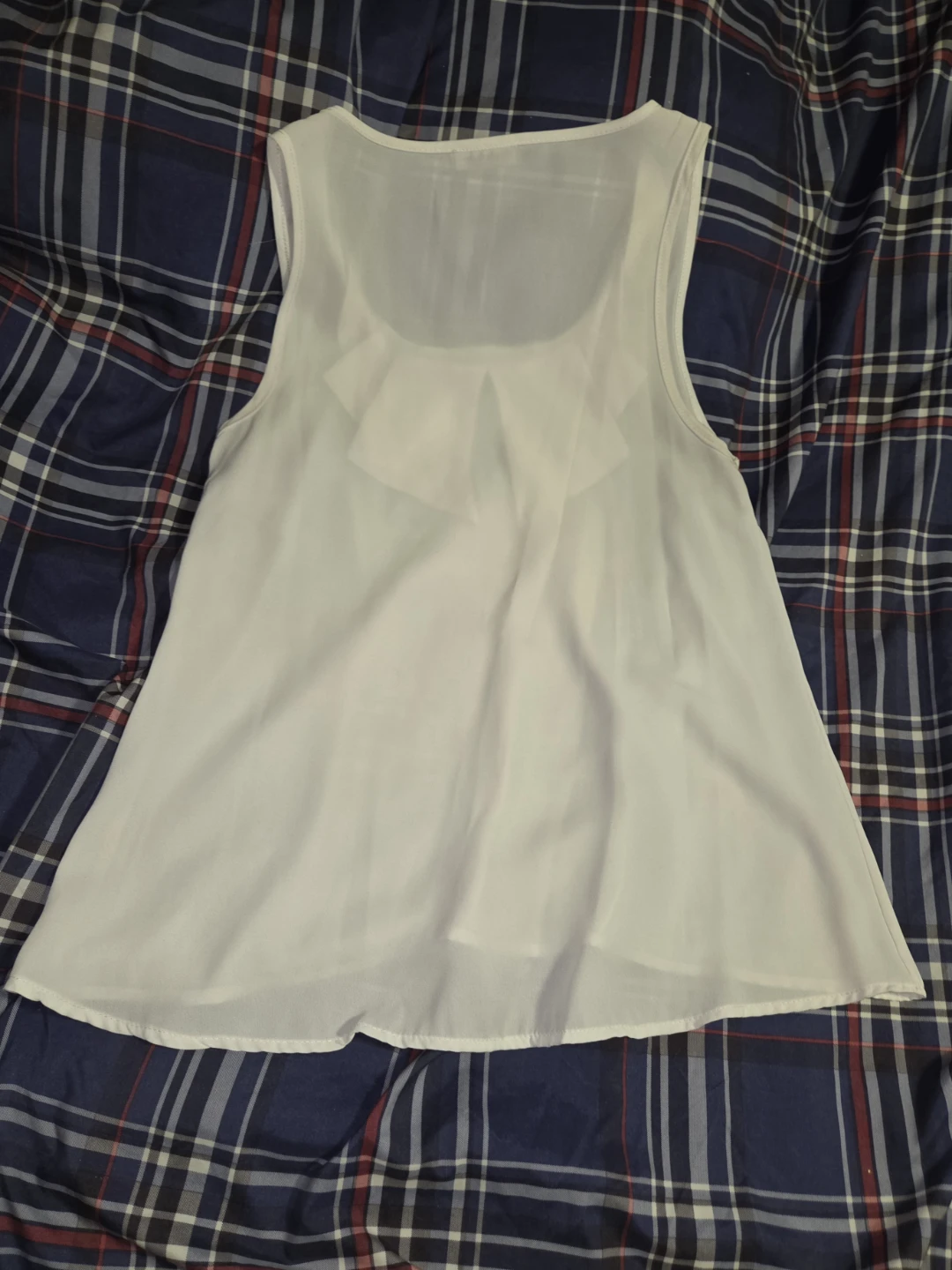 Necessary Clothing Tank Blouse w/ Bow  in a Ladies XL - photo 3