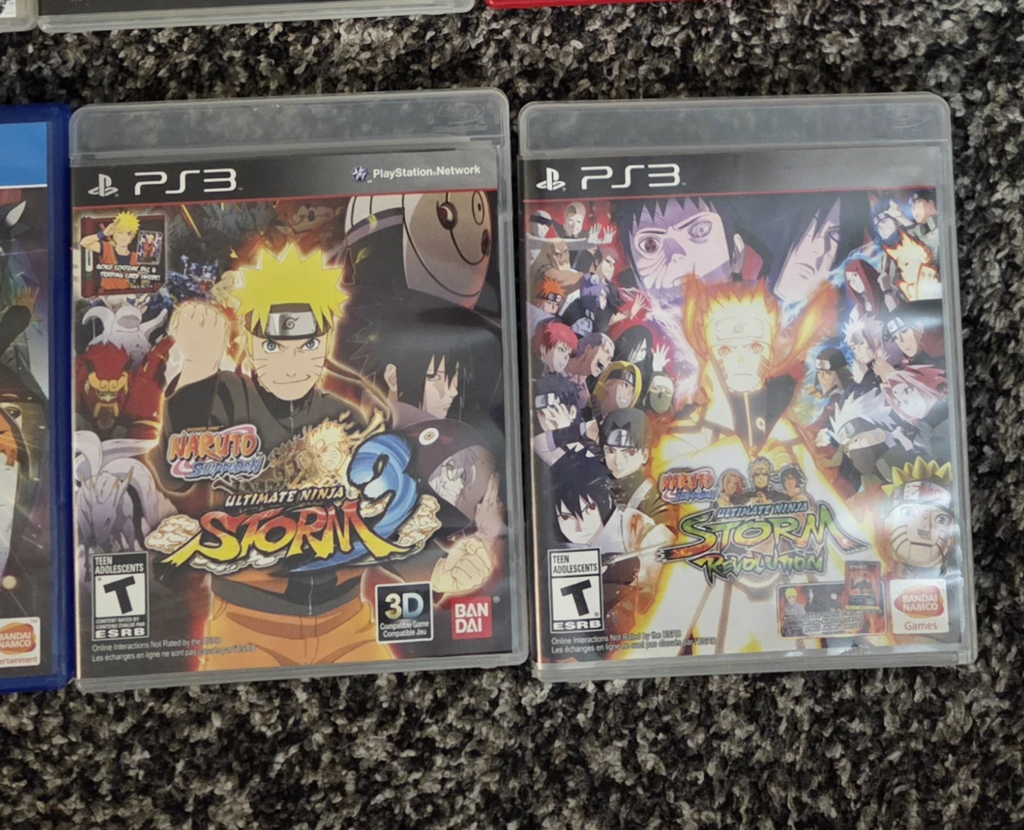 Naruto-Ultimate Ninja Storm games
